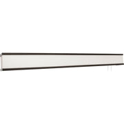 Randolph 38" LED Overbed Light, Linen White Oil-Rubbed Bronze Finish - Bees Lighting
