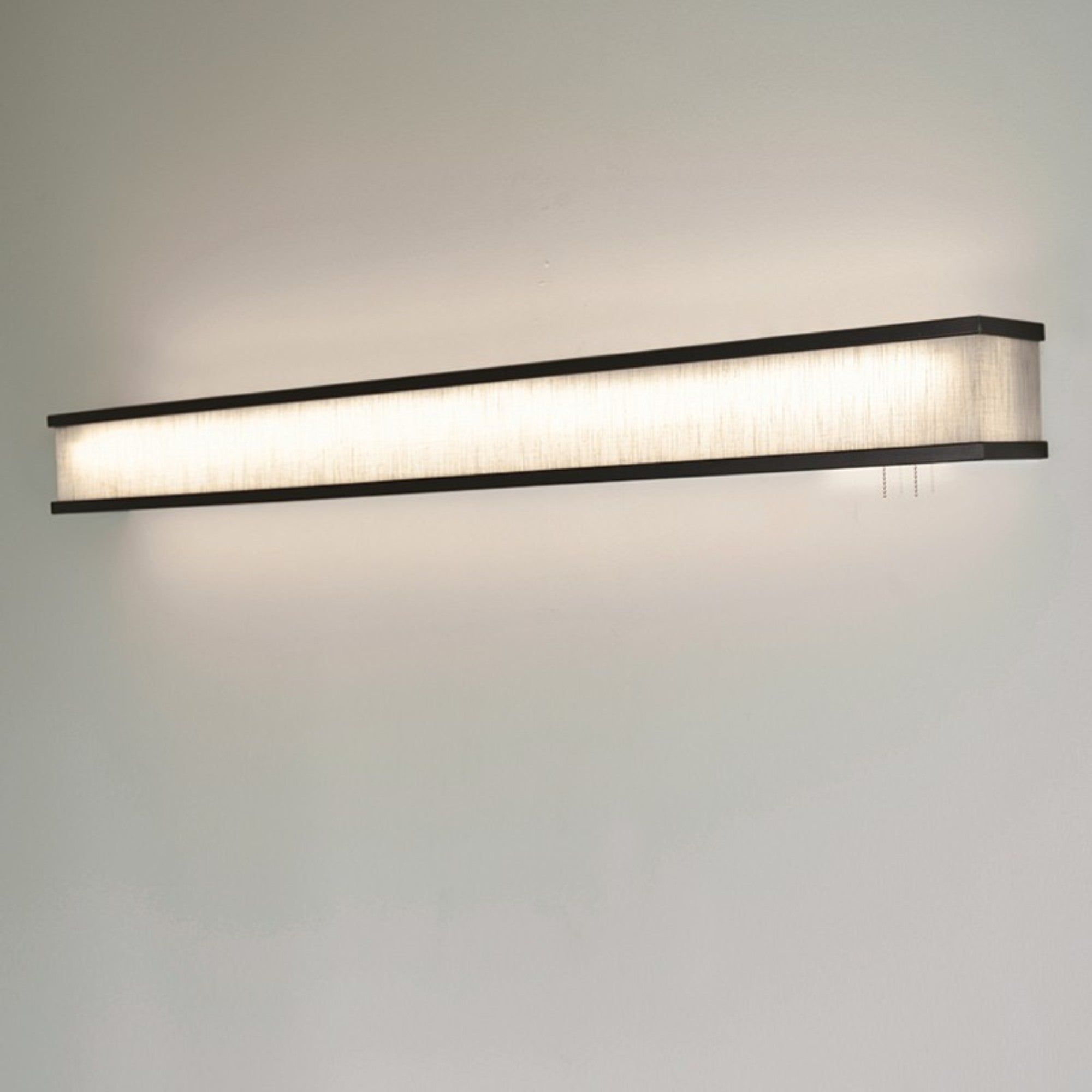 Randolph 50" LED Overbed Light, Jute Rubbed Bronze Finish - Bees Lighting
