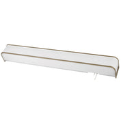 Sheridan 44" LED Overbed Wall Light, Champagne Finish - Bees Lighting