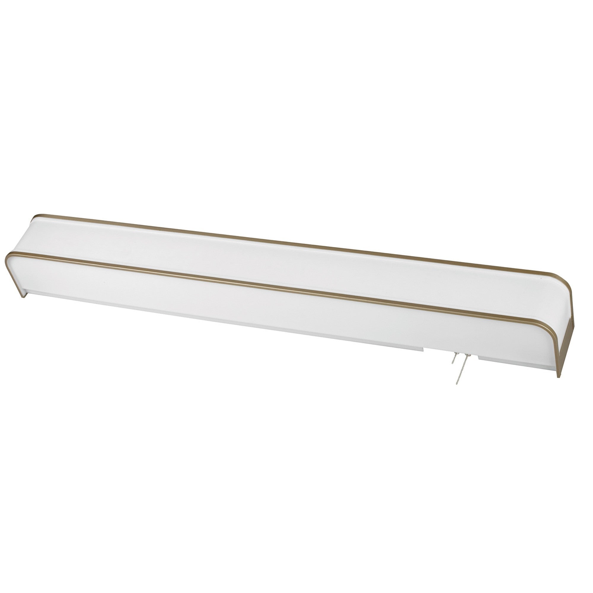 Sheridan 44" LED Overbed Wall Light, Champagne Finish - Bees Lighting