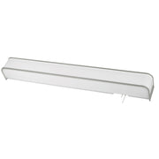 Sheridan 56" LED Overbed Wall Light, Satin Nickel Finish - Bees Lighting
