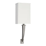 Sheridan 18" Single Arm LED Wall Sconce, Satin Nickel Finish - Bees Lighting