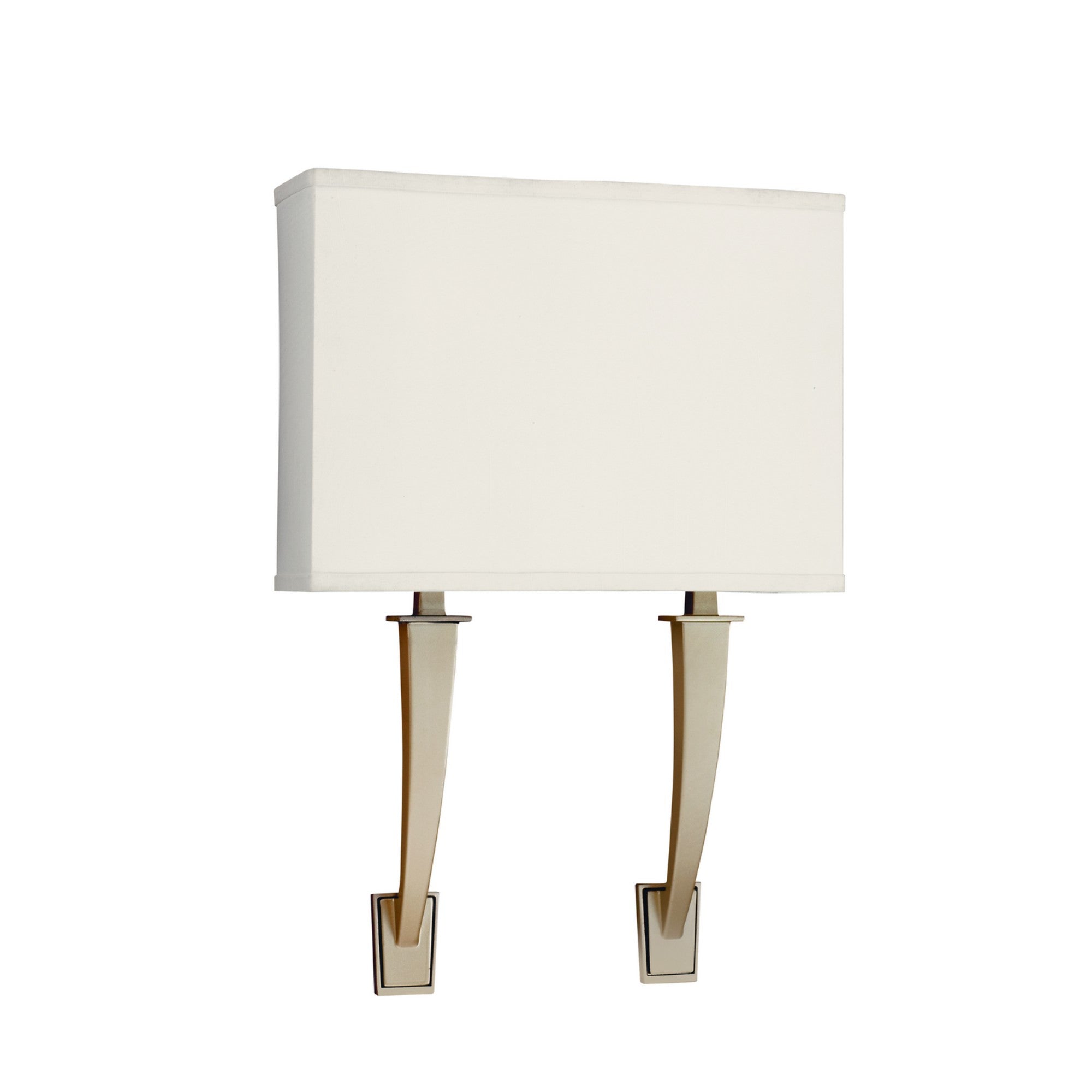 Sheridan 18" Double Arm LED Wall Sconce, Champagne Finish - Bees Lighting