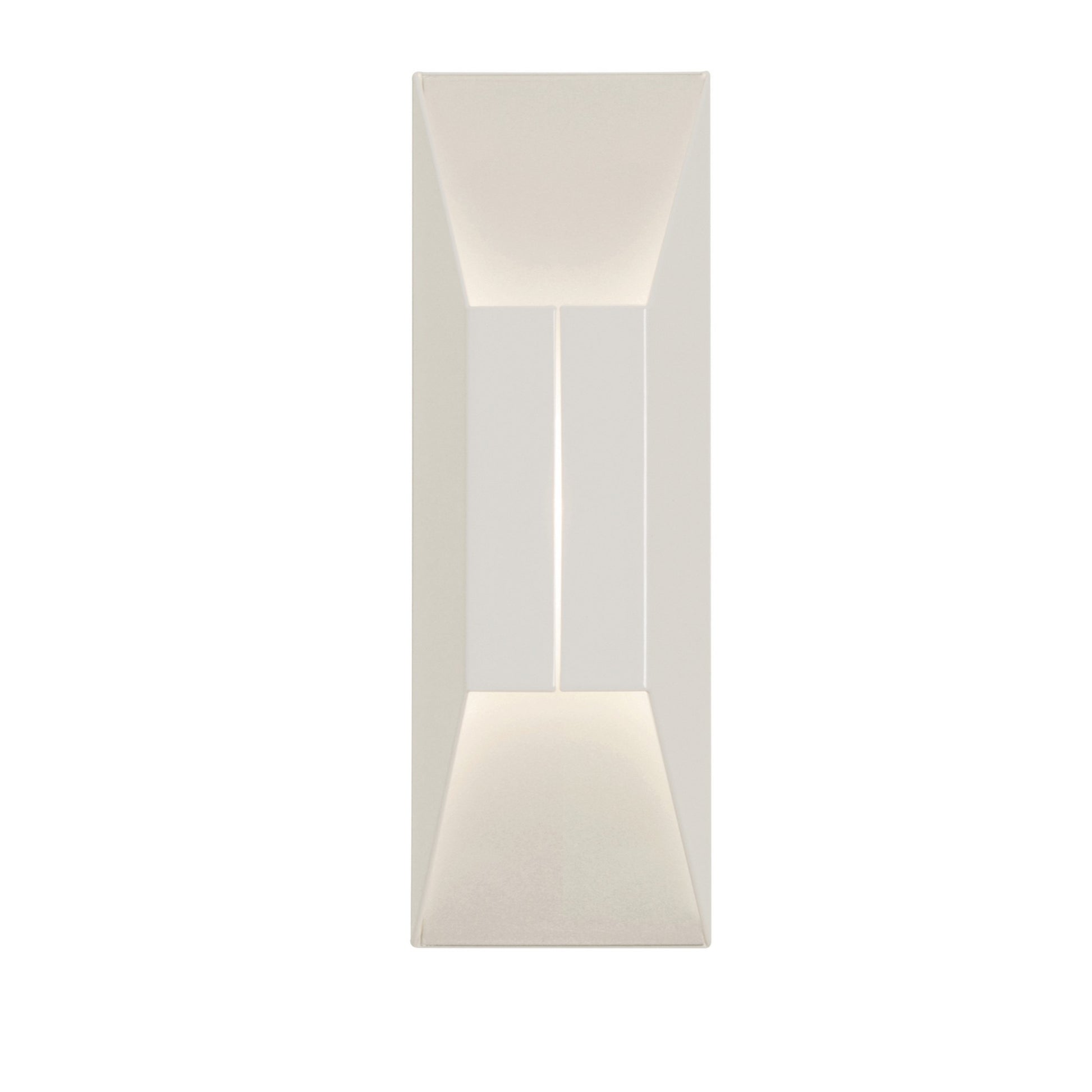 Summit 14" LED Wall Sconce, White Finish - Bees Lighting
