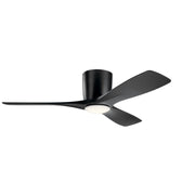 Volos 48" Hugger LED Ceiling Fan - Bees Lighting
