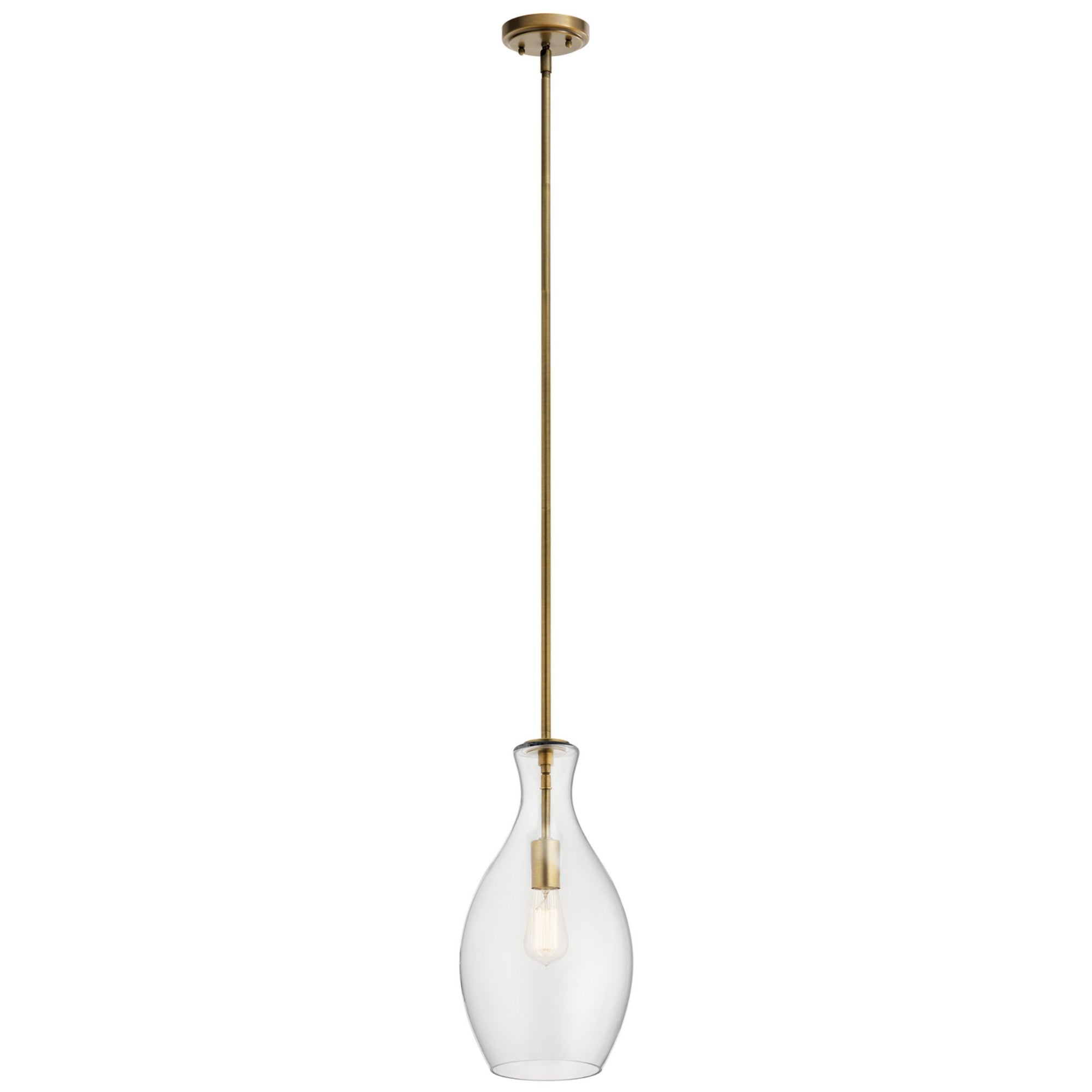 Everly 1-Light Mini Pendant Light - Bees Lighting