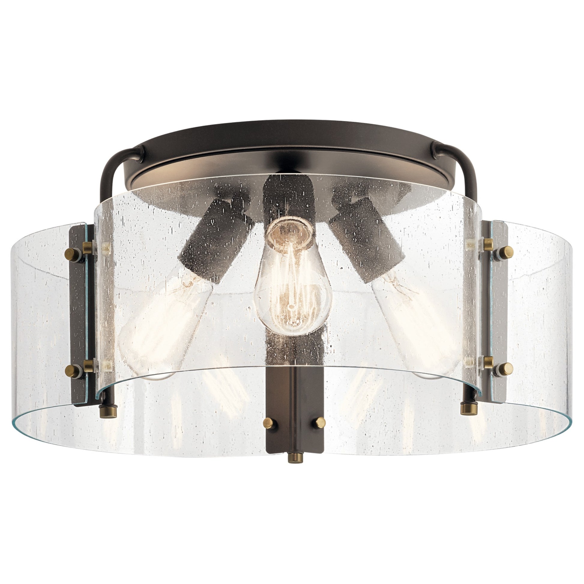 Thoreau 3-Light Semi-Flush Mount Light - Bees Lighting