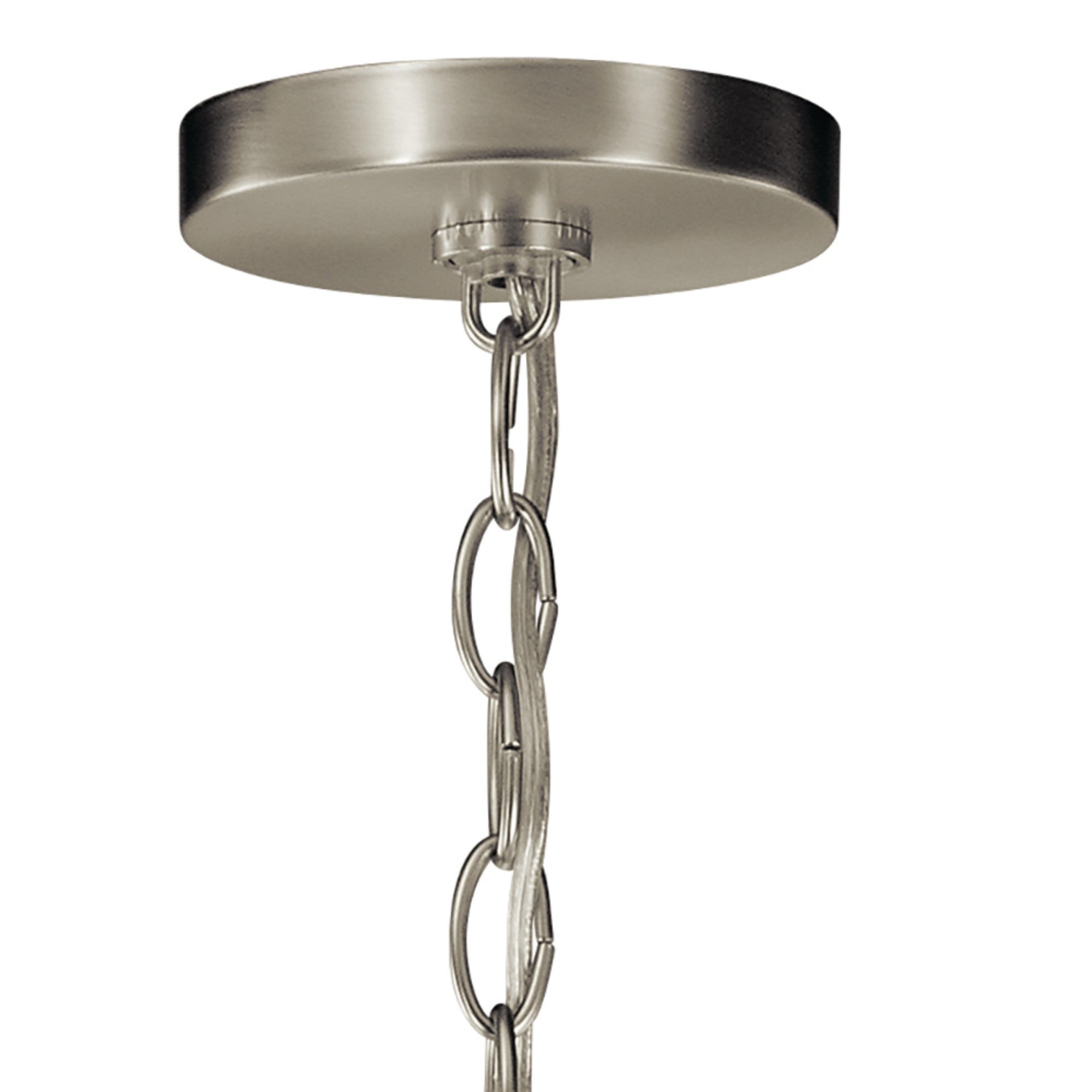 Valserrano 24" 5-Light Chandelier, Brushed Nickel Finish, Etched Glass - Bees Lighting