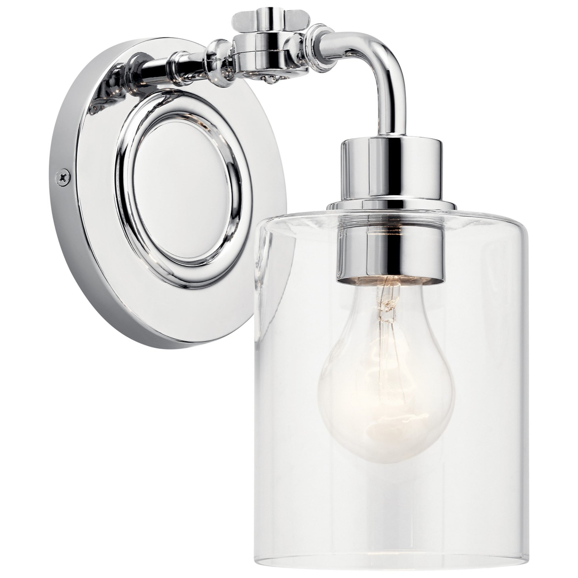 Gunnison 6" Wall Sconce, Chrome Finish - Bees Lighting