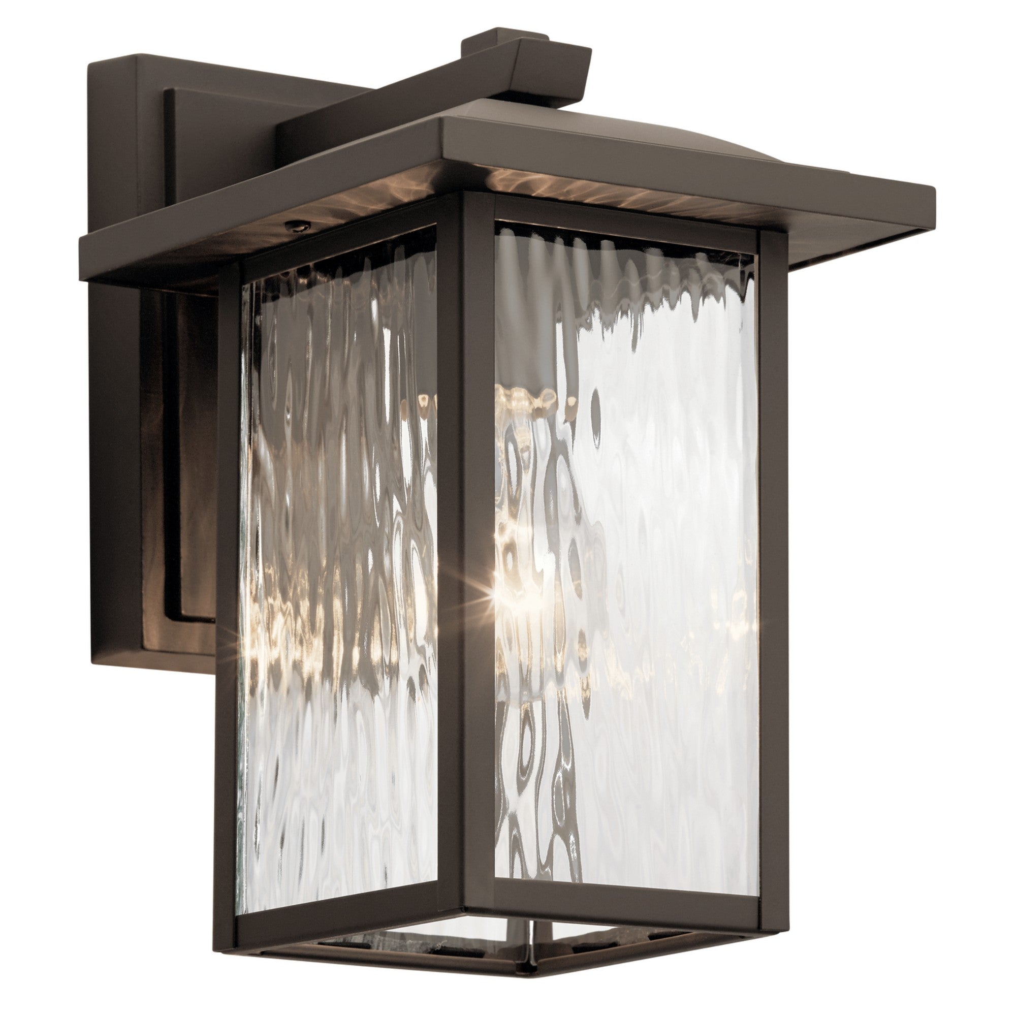 Capanna 10" Outdoor Wall Light, Olde Bronze Finish - Bees Lighting