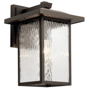 Capanna 16" Outdoor Wall Light, Olde Bronze Finish - Bees Lighting