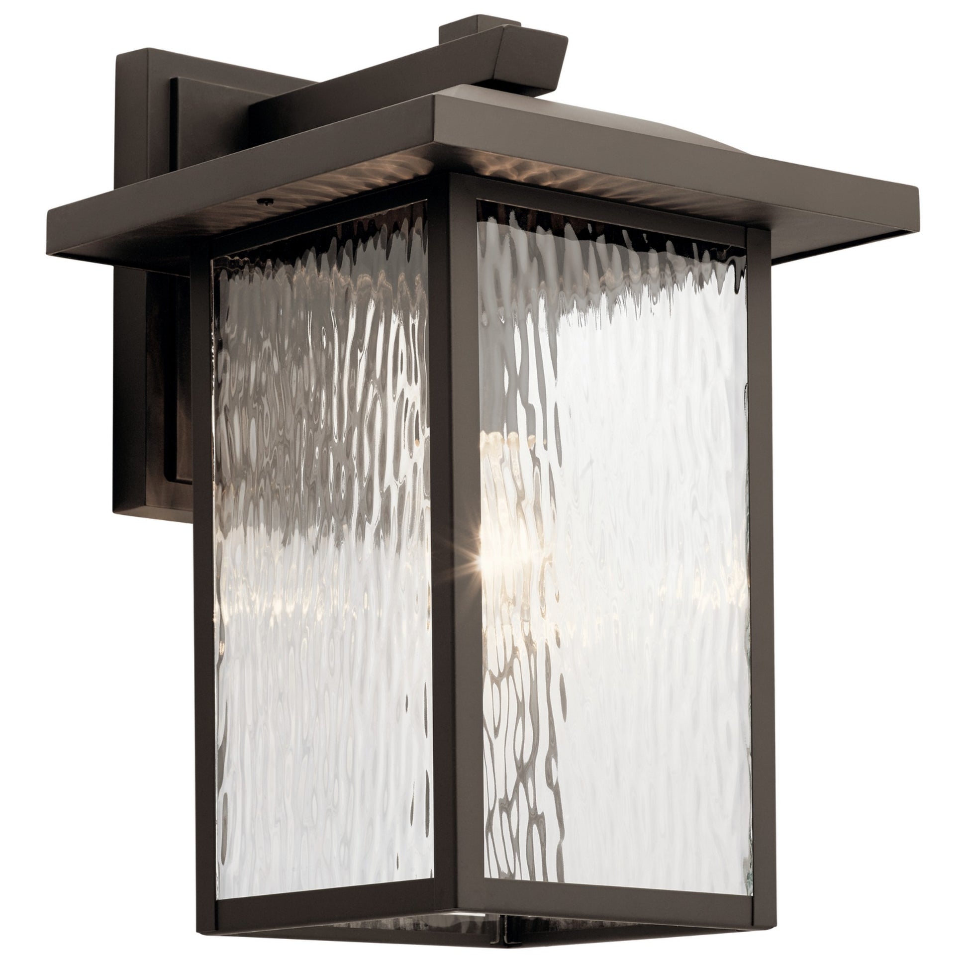 Capanna 16" Outdoor Wall Light, Olde Bronze Finish - Bees Lighting