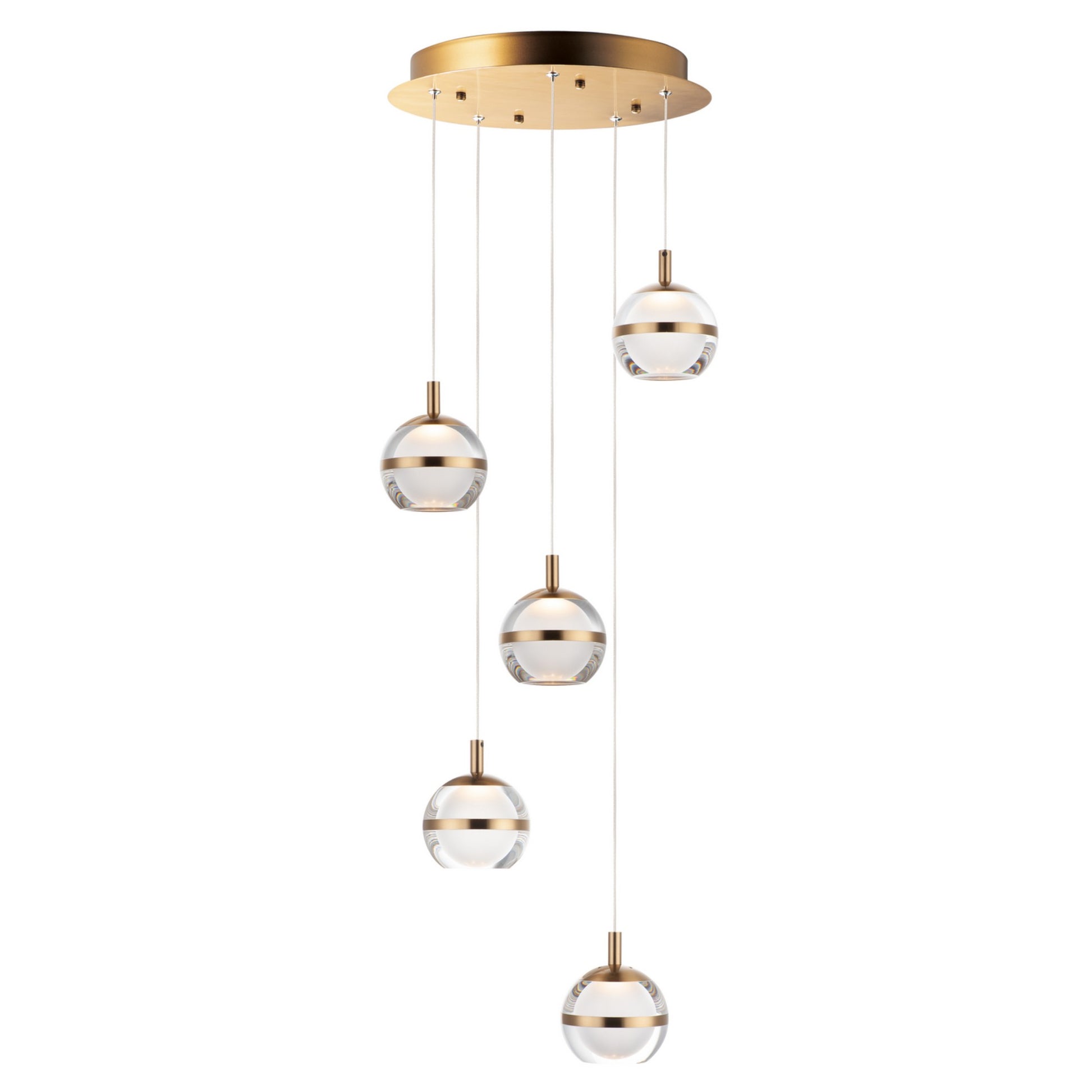 Swank Multi-Light LED Pendant - Bees Lighting