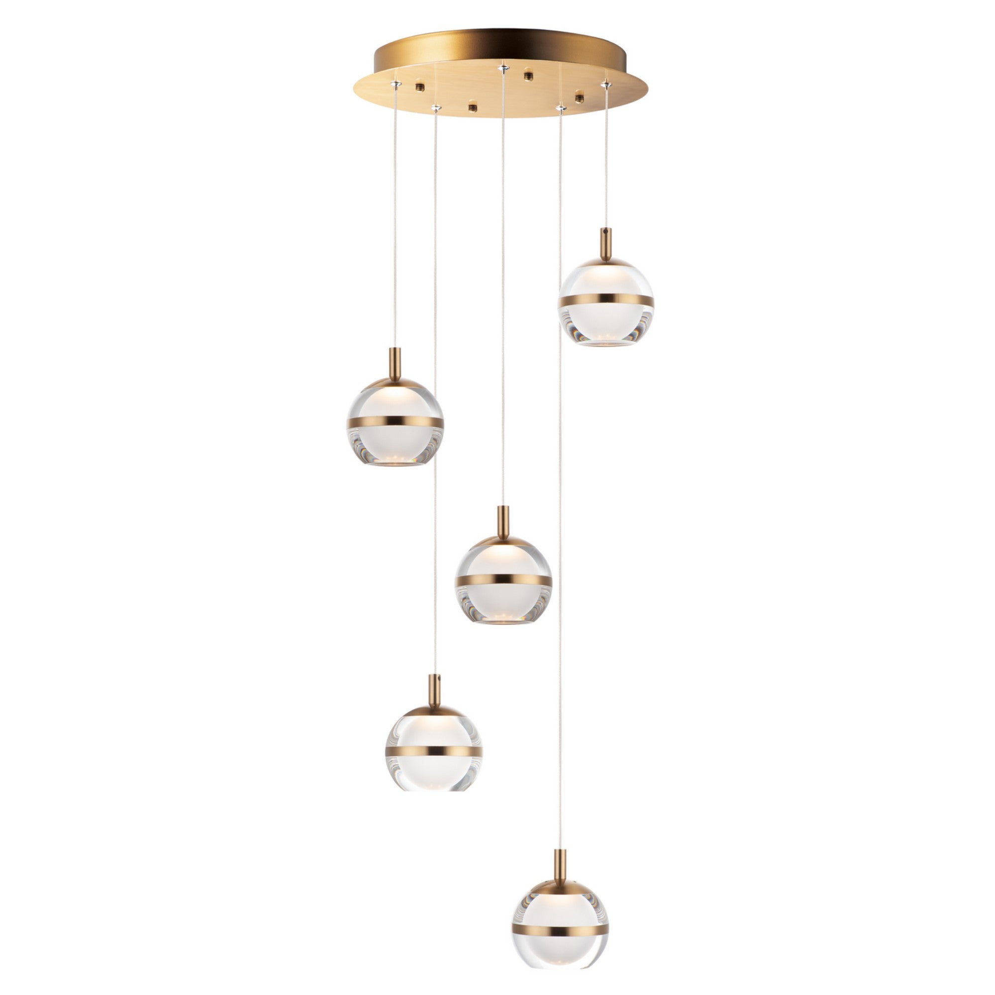 Swank Multi-Light LED Pendant - Bees Lighting