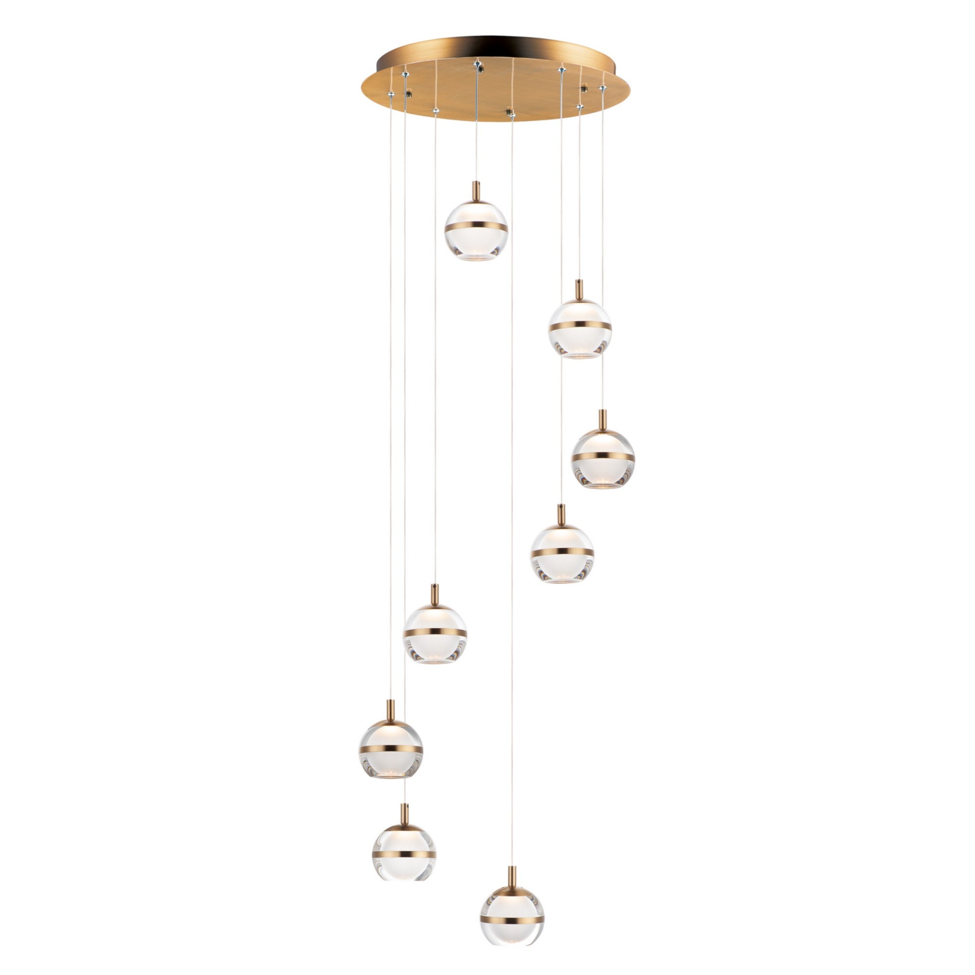 Swank Multi-Light LED Pendant - Bees Lighting
