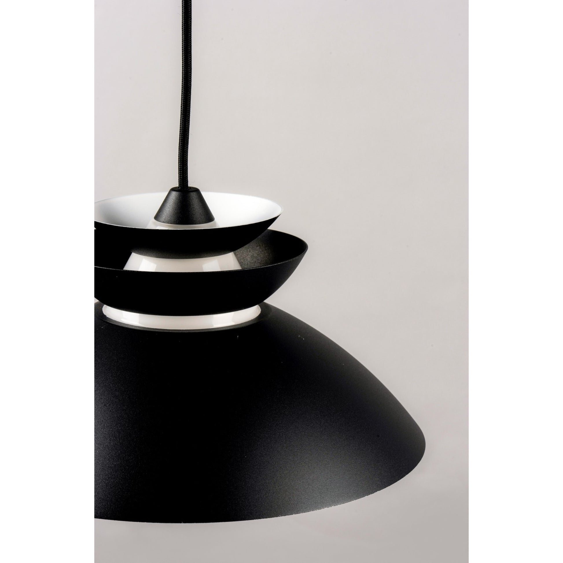 Nordic 14" Pendant, Black Finish - Bees Lighting