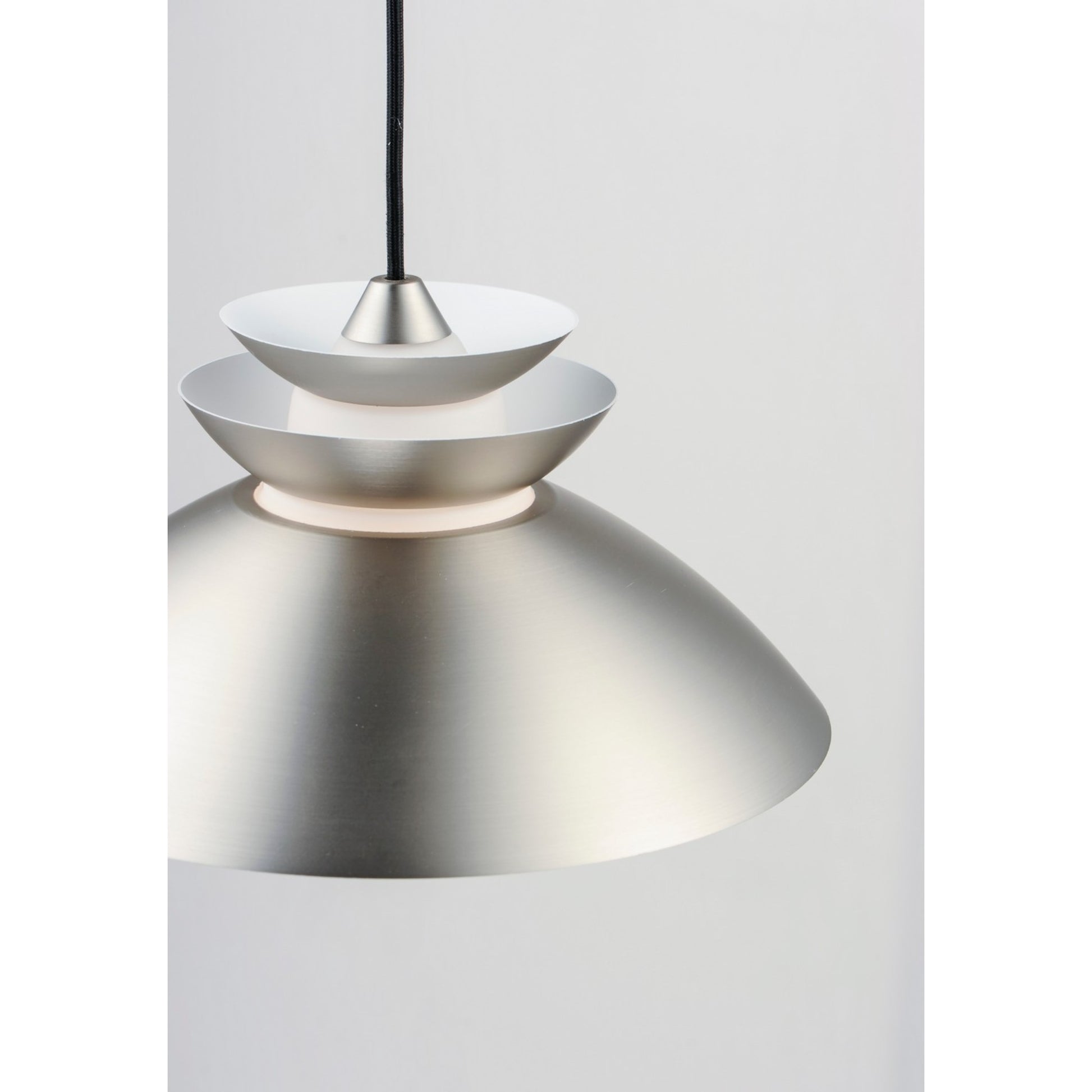 Nordic 14" Pendant, Brushed Platinum Finish - Bees Lighting