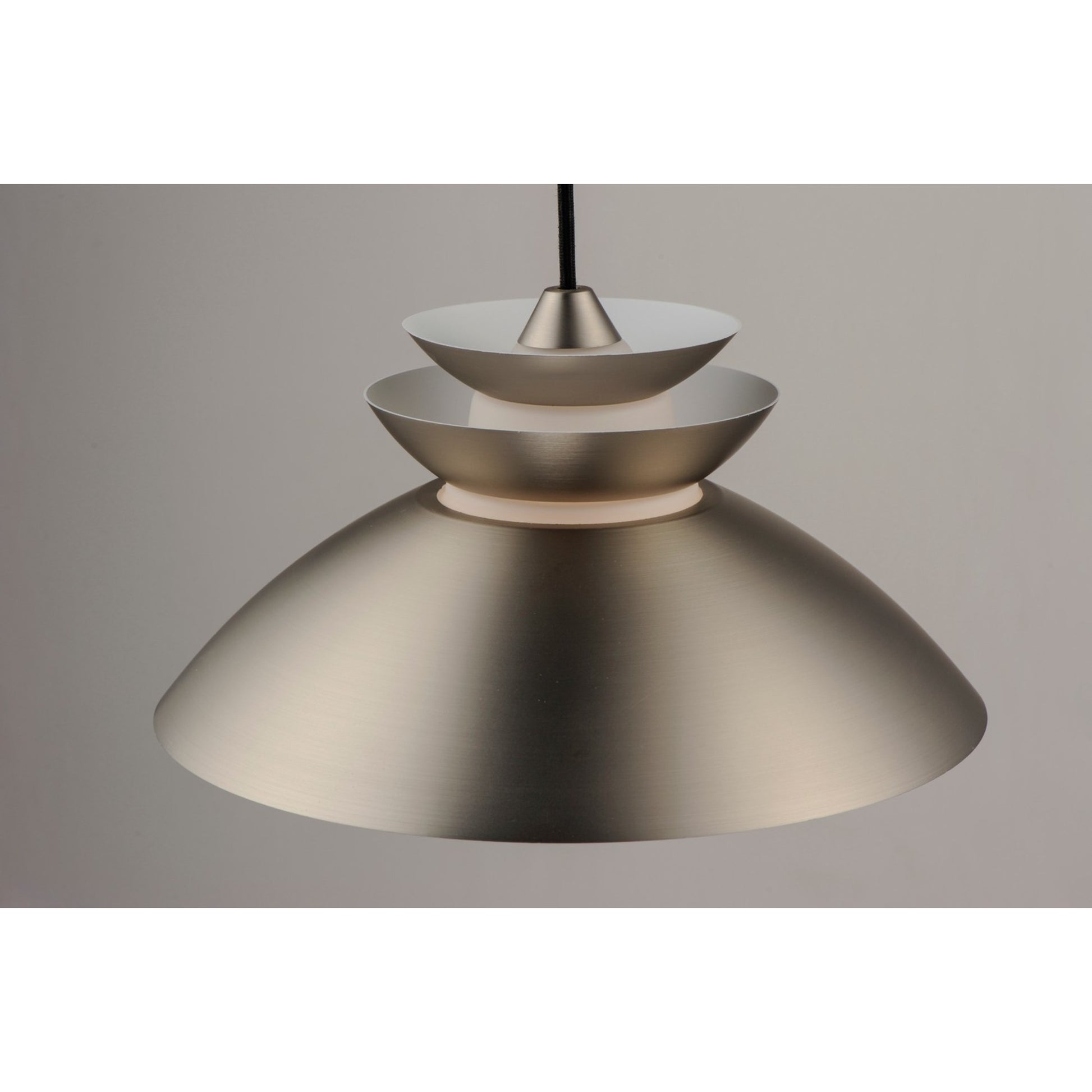 Nordic 14" Pendant, Brushed Platinum Finish - Bees Lighting