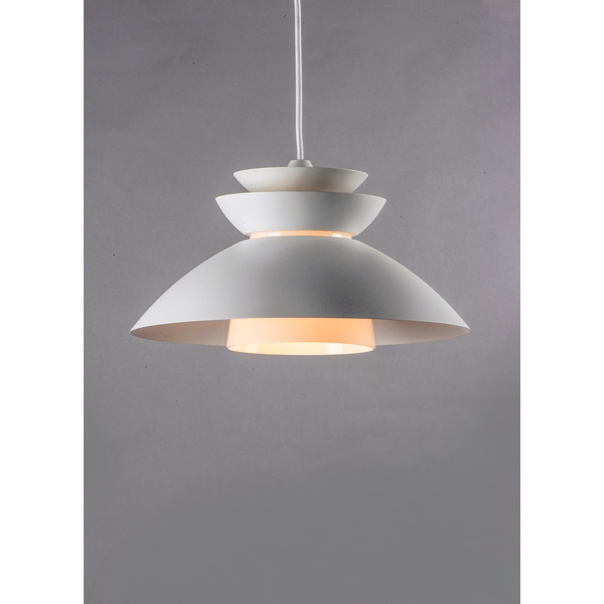 Nordic 14" Pendant, White Finish - Bees Lighting