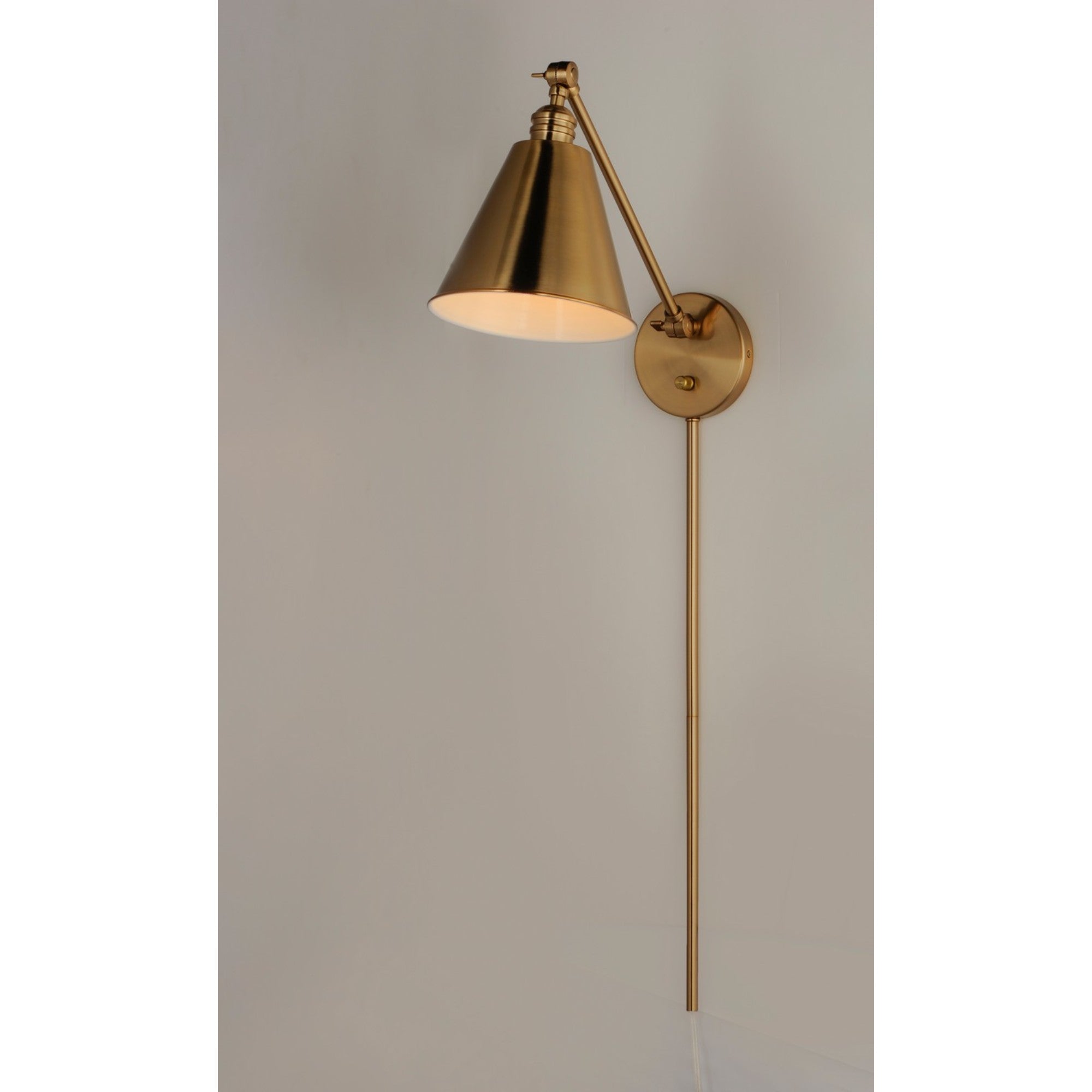 Library 32" Wall Sconce, Heritage Finish - Bees Lighting