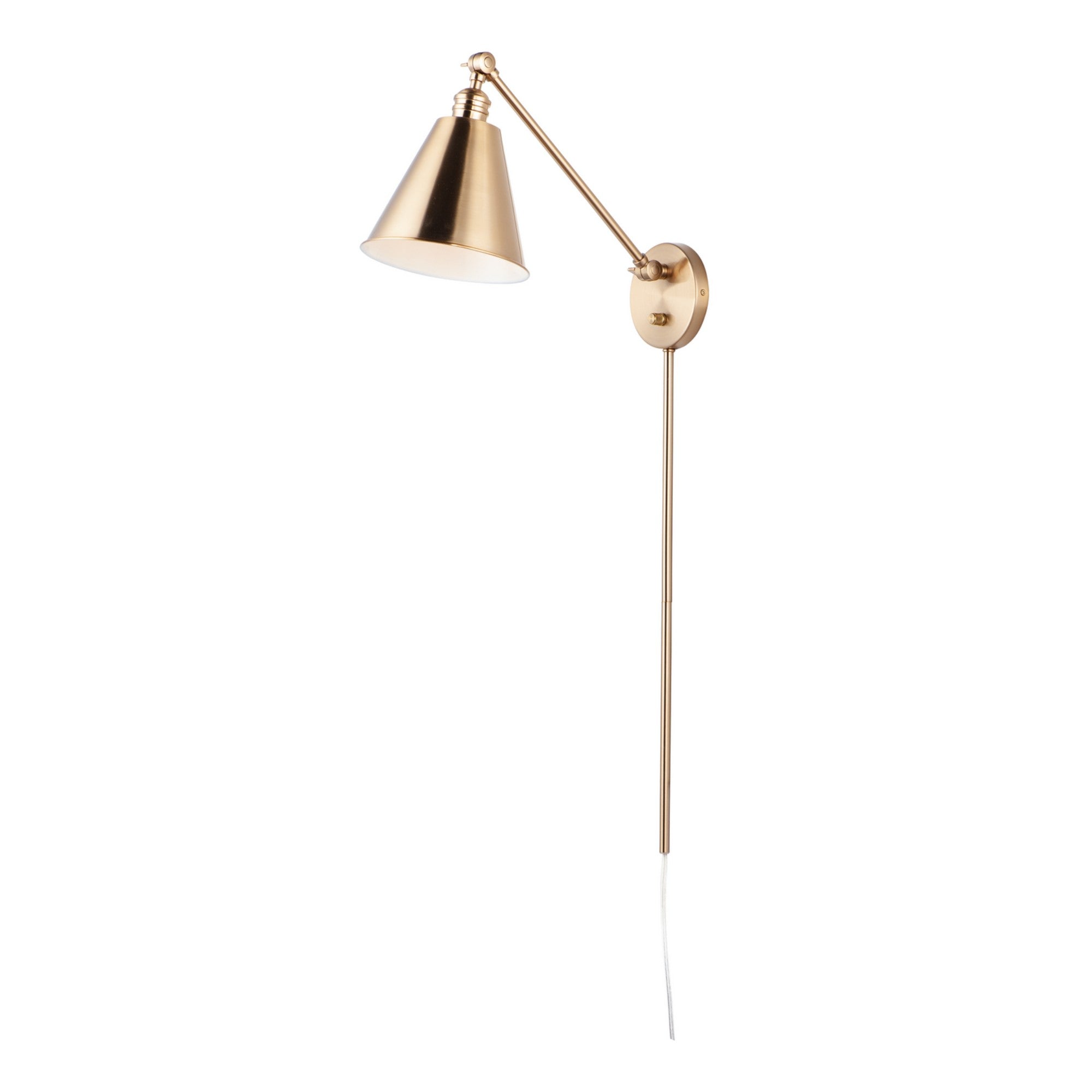 Library 32" Wall Sconce, Heritage Finish - Bees Lighting