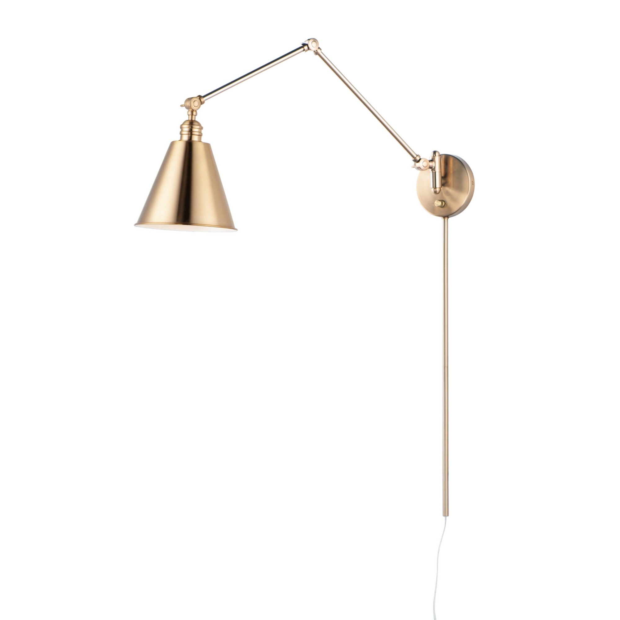 Library 36" Wall Sconce, Heritage Finish - Bees Lighting
