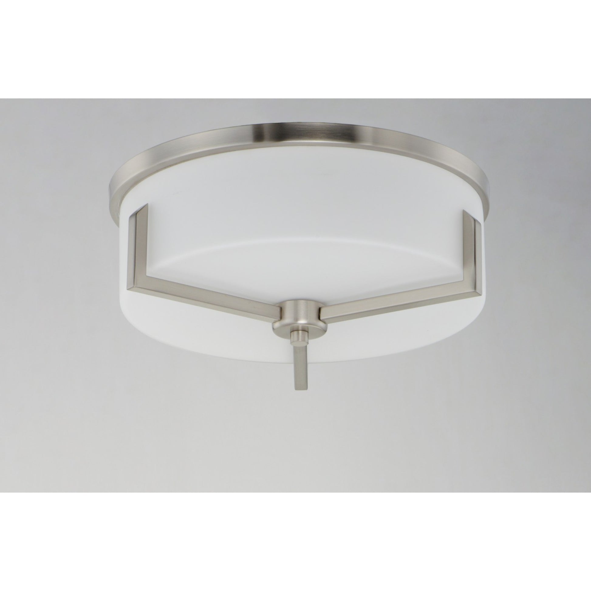 Dart 14" Flush Mount Lights, Nickel Finish - Bees Lighting