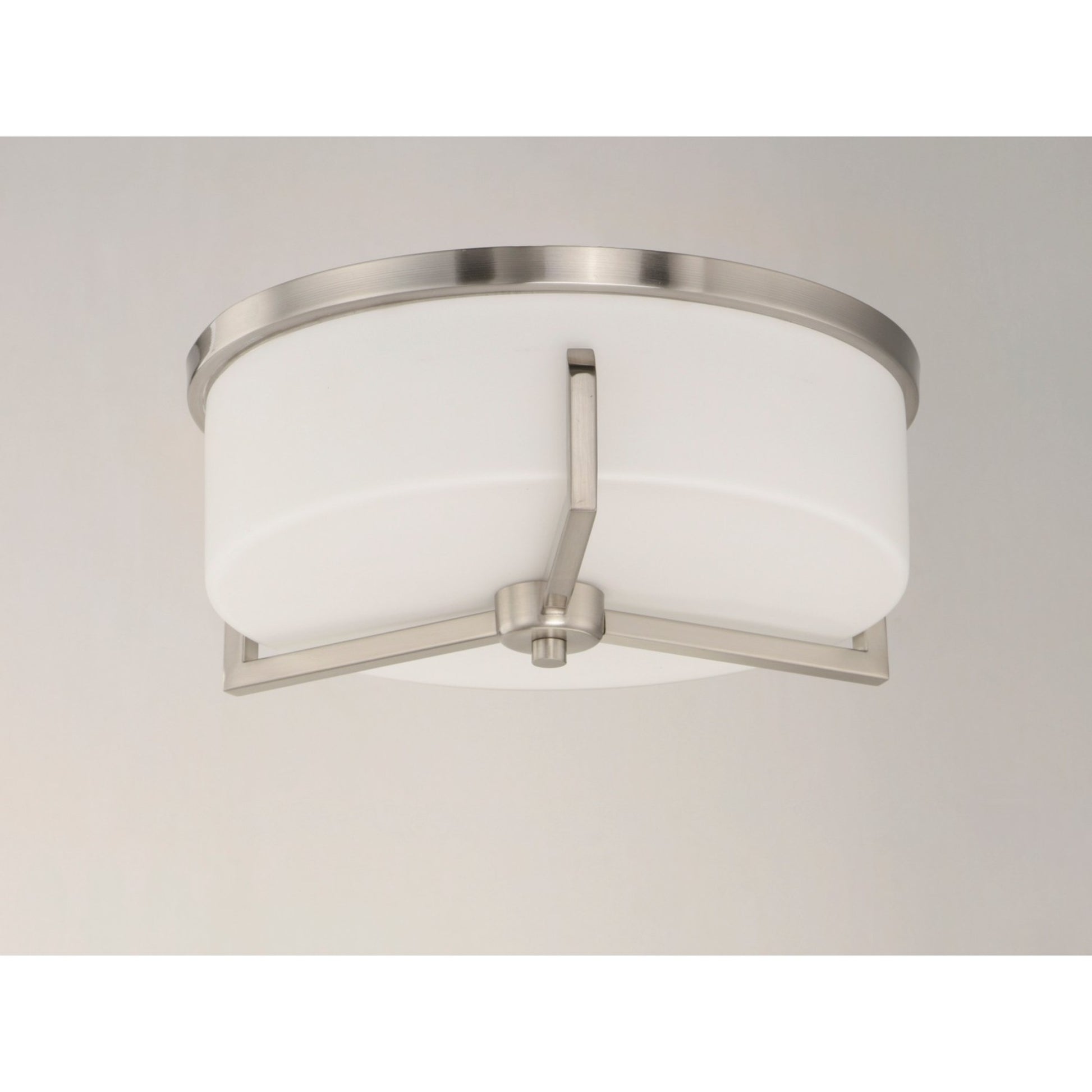 Dart 14" Flush Mount Lights, Nickel Finish - Bees Lighting