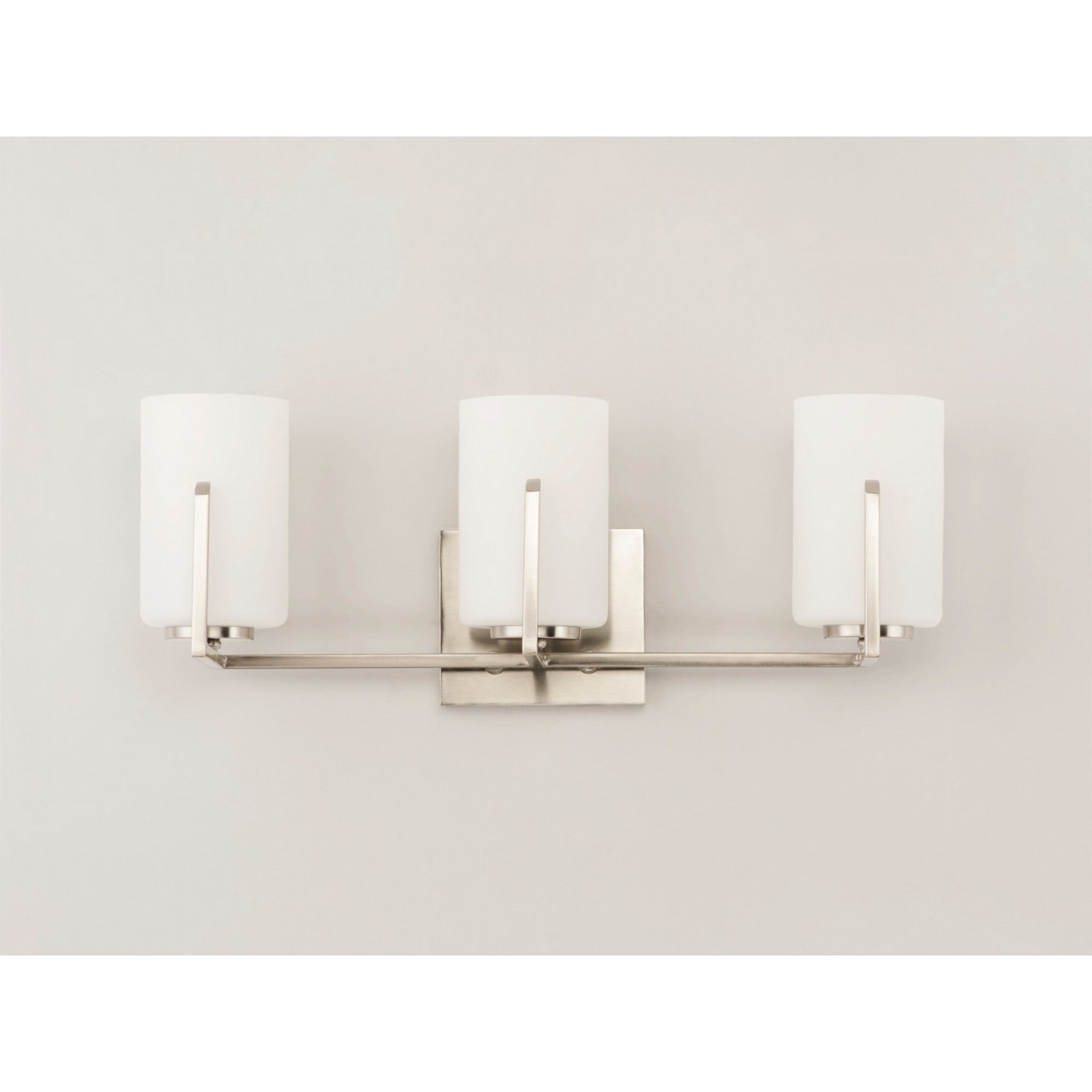 Dart 21" 3 Lights Vanity Light, Satin Nickel Finish - Bees Lighting