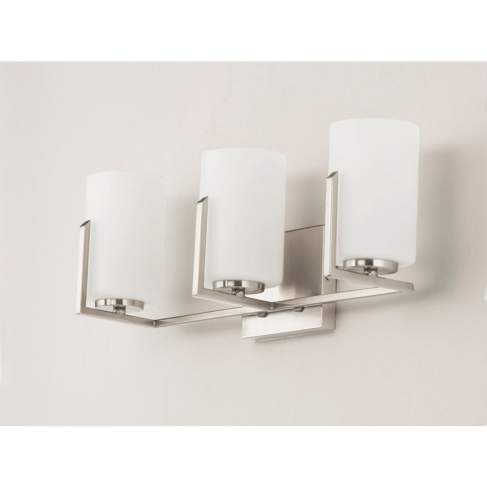 Dart 21" 3 Lights Vanity Light, Satin Nickel Finish - Bees Lighting