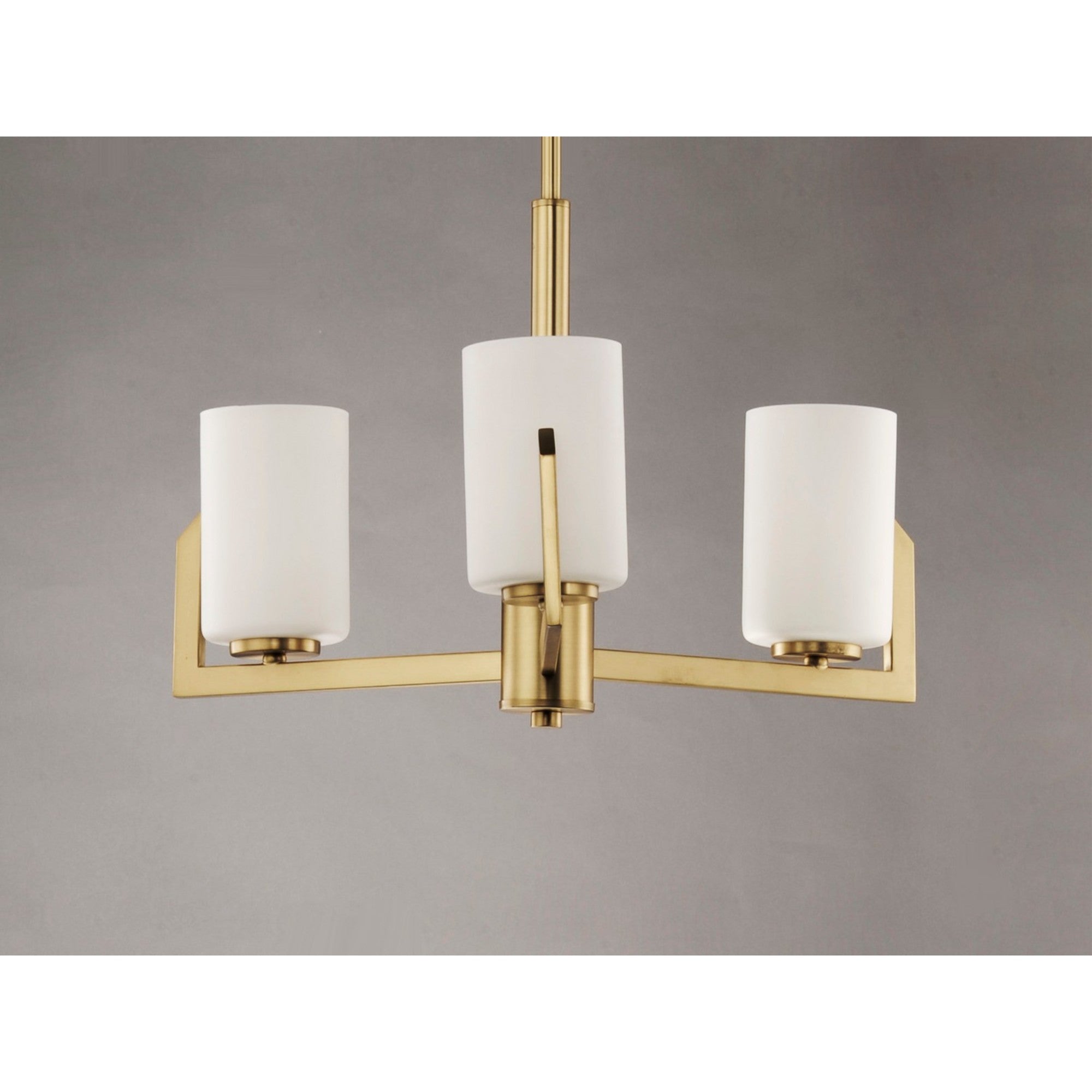 Dart 23" 3 Lights Chandelier, Brass Finish - Bees Lighting