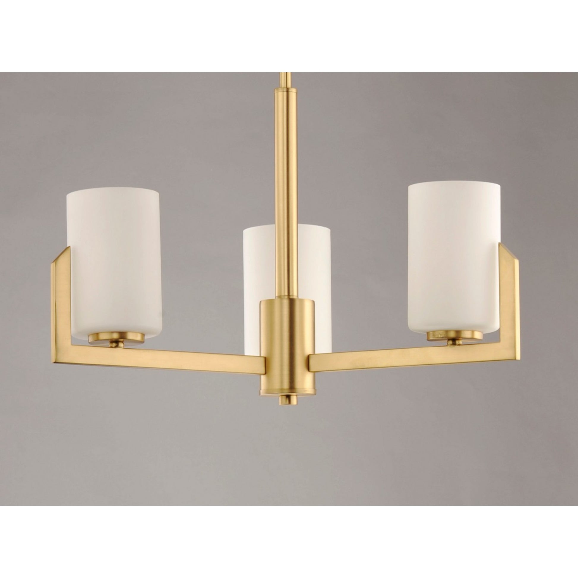 Dart 23" 3 Lights Chandelier, Brass Finish - Bees Lighting