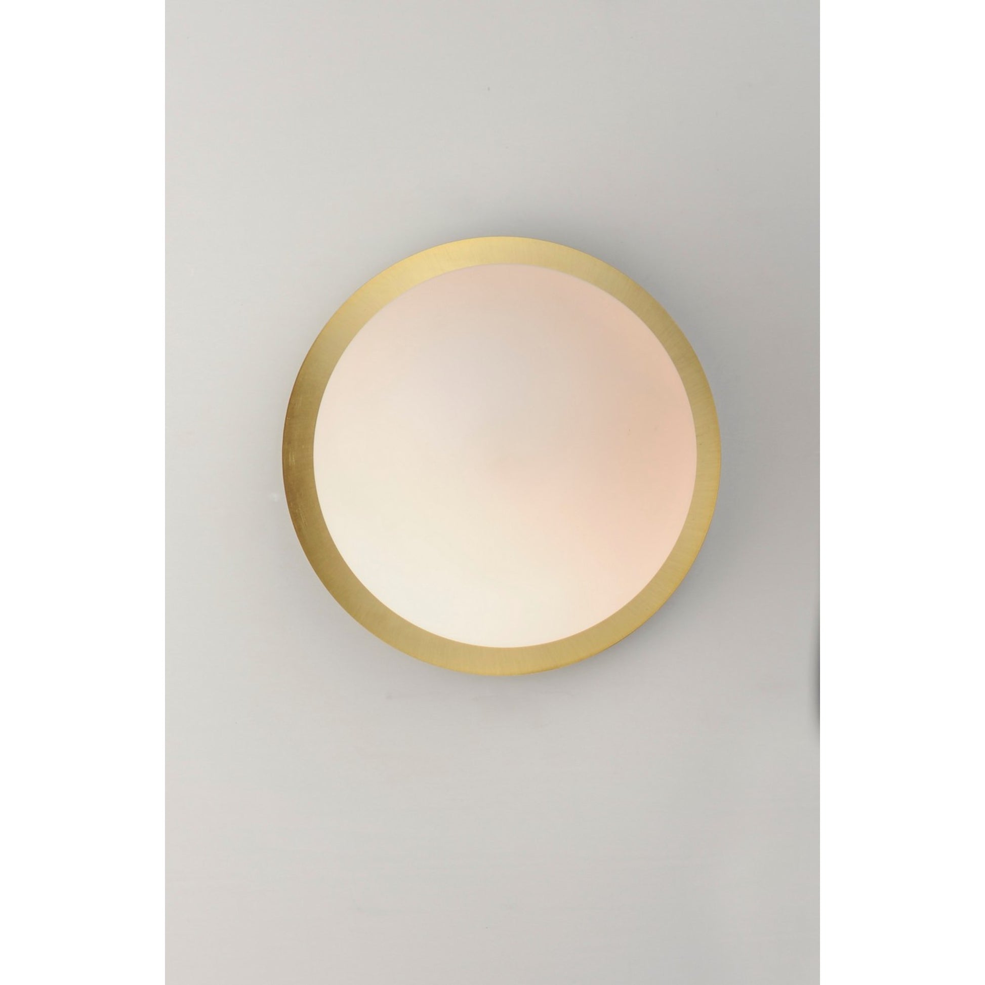 Vesper 7" Wall Sconce, Satin Brass & Black Finish - Bees Lighting