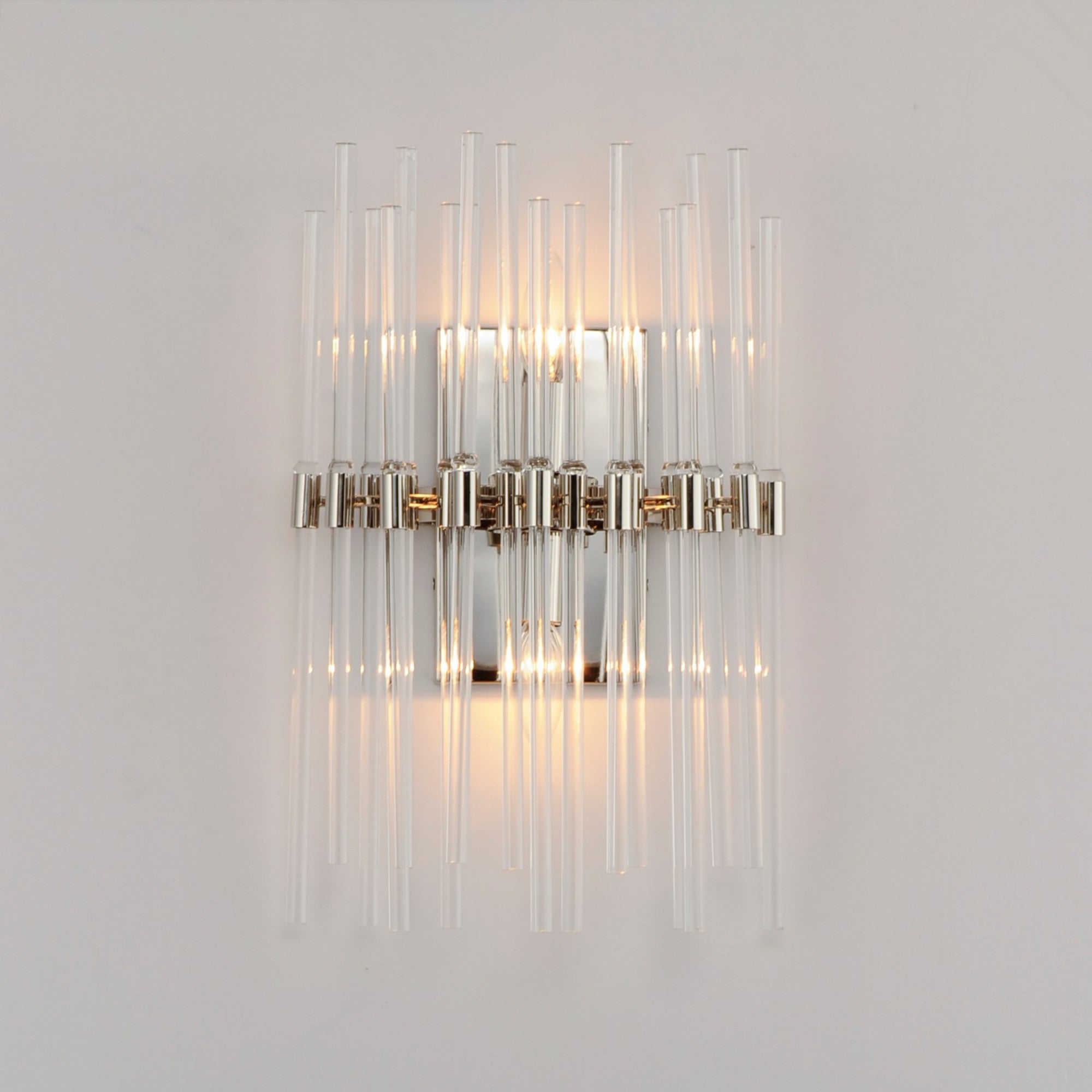 Divine 20" 2-Light Wall Sconce Nickel Finish - Bees Lighting