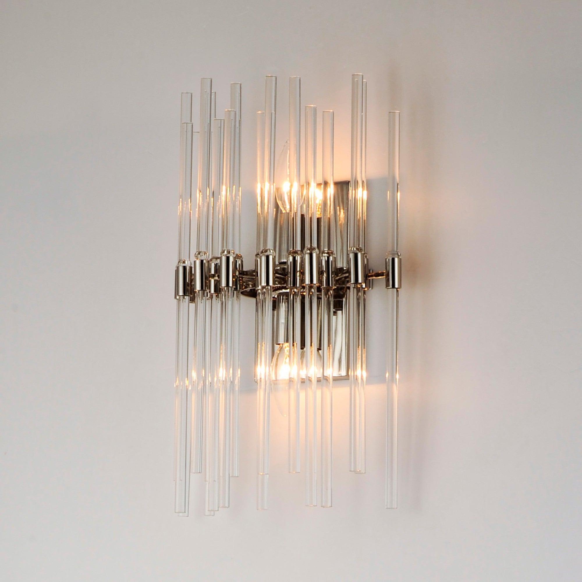 Divine 20" 2-Light Wall Sconce Nickel Finish - Bees Lighting