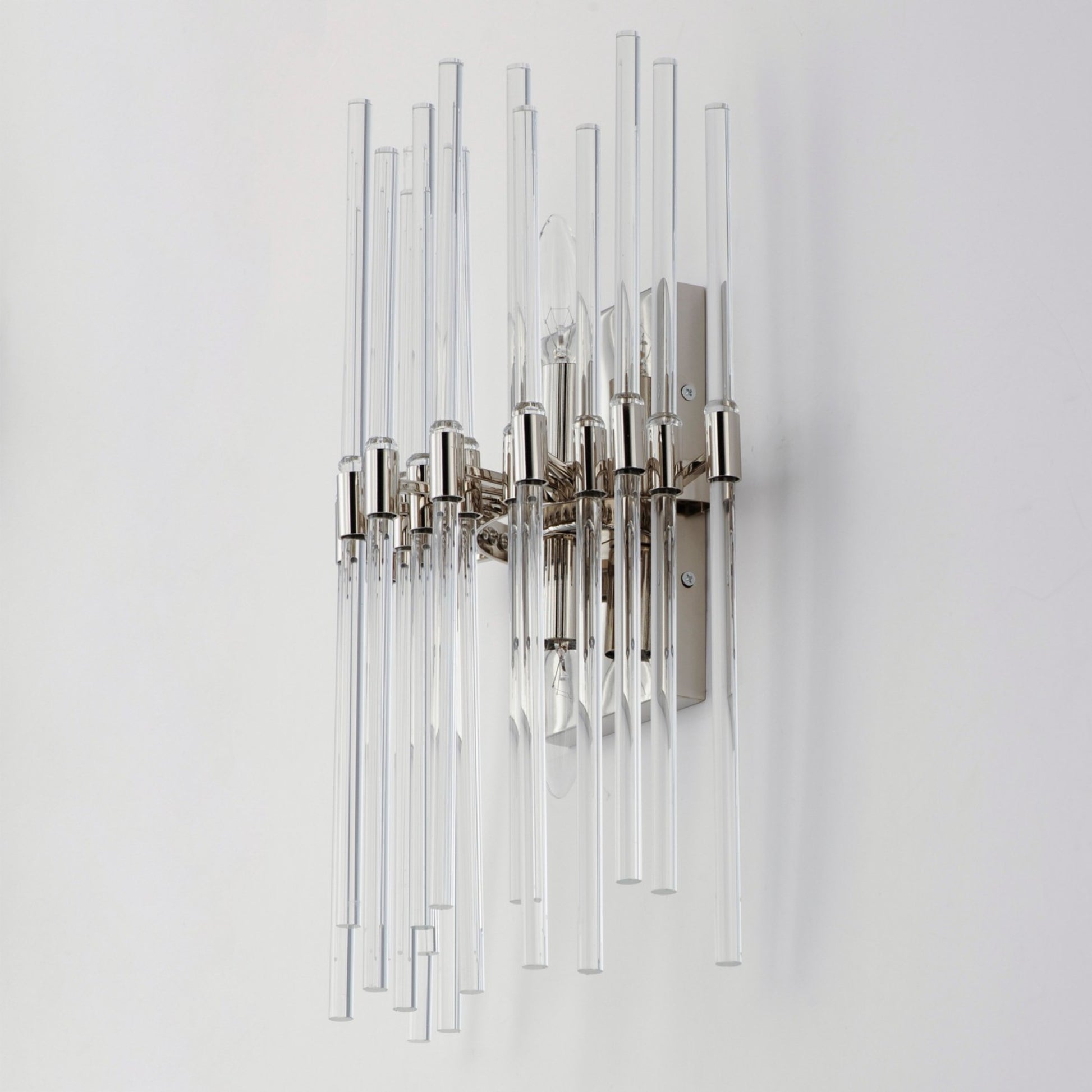 Divine 20" 2-Light Wall Sconce Nickel Finish - Bees Lighting
