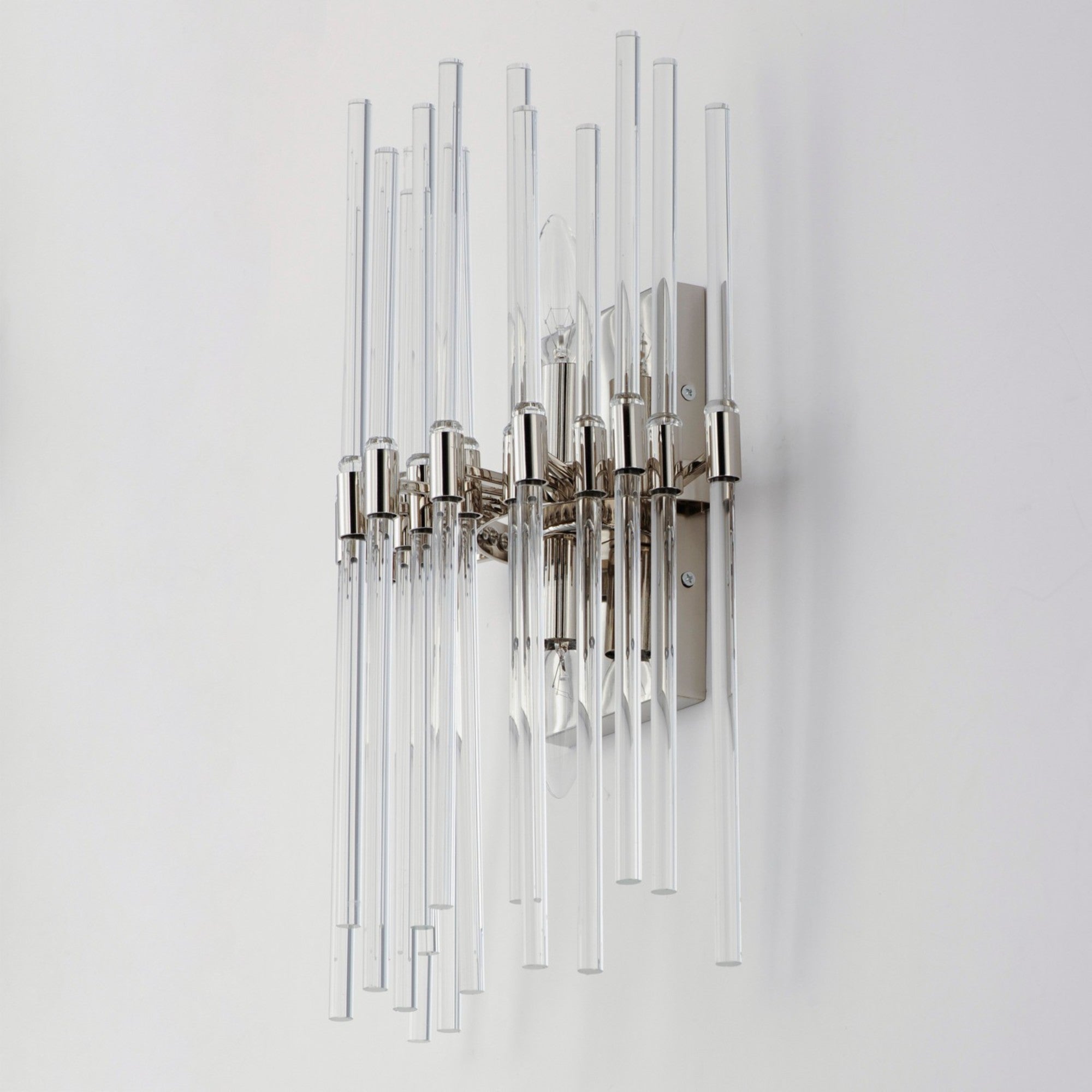 Divine 20" 2-Light Wall Sconce Nickel Finish - Bees Lighting