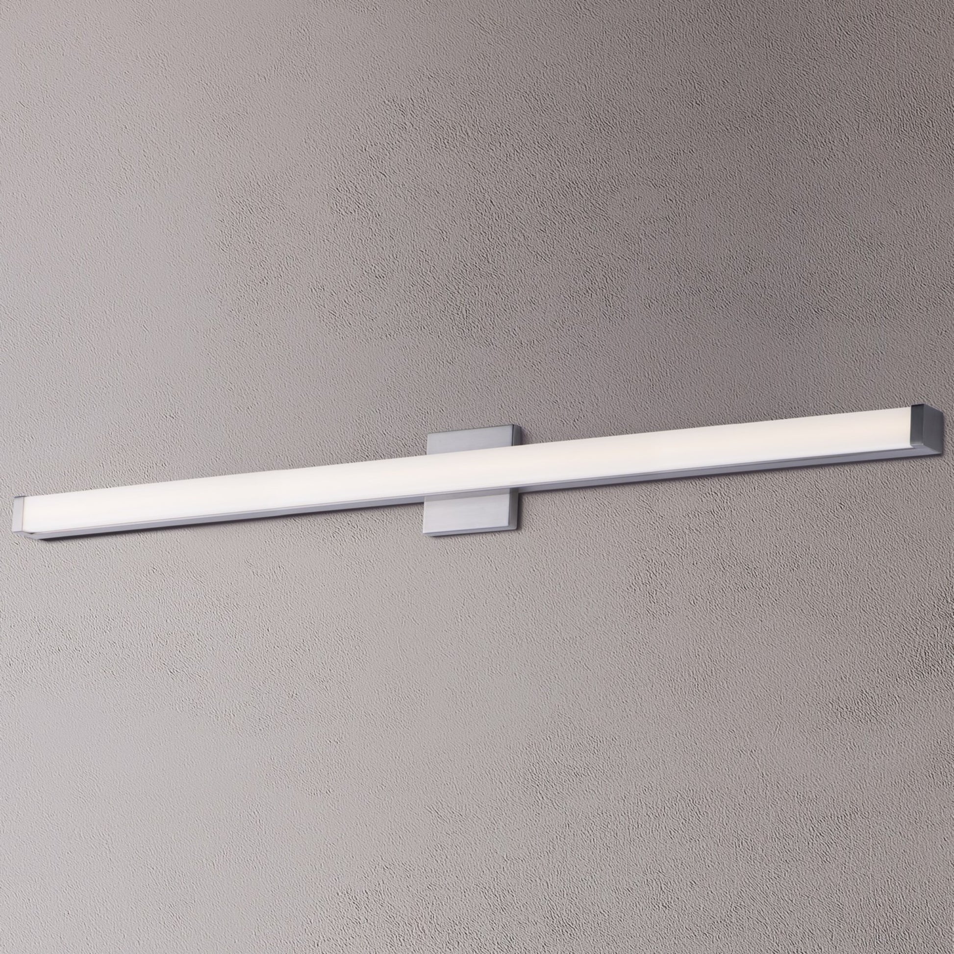 Spec 48" LED Bath Vanity, Satin Nickel Finish - Bees Lighting