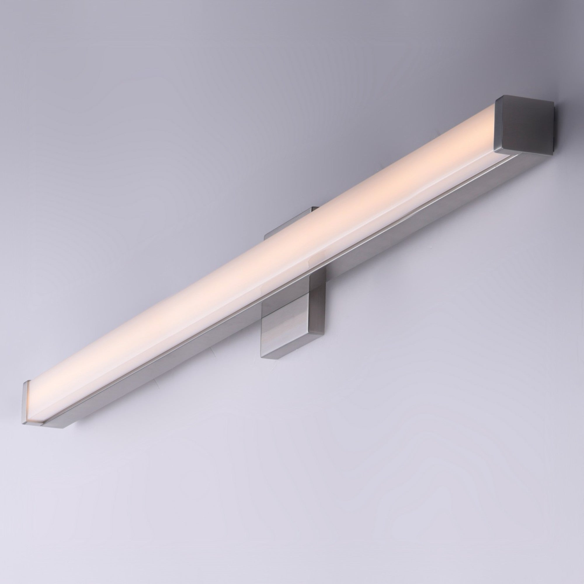 Spec 48" LED Bath Vanity, Satin Nickel Finish - Bees Lighting