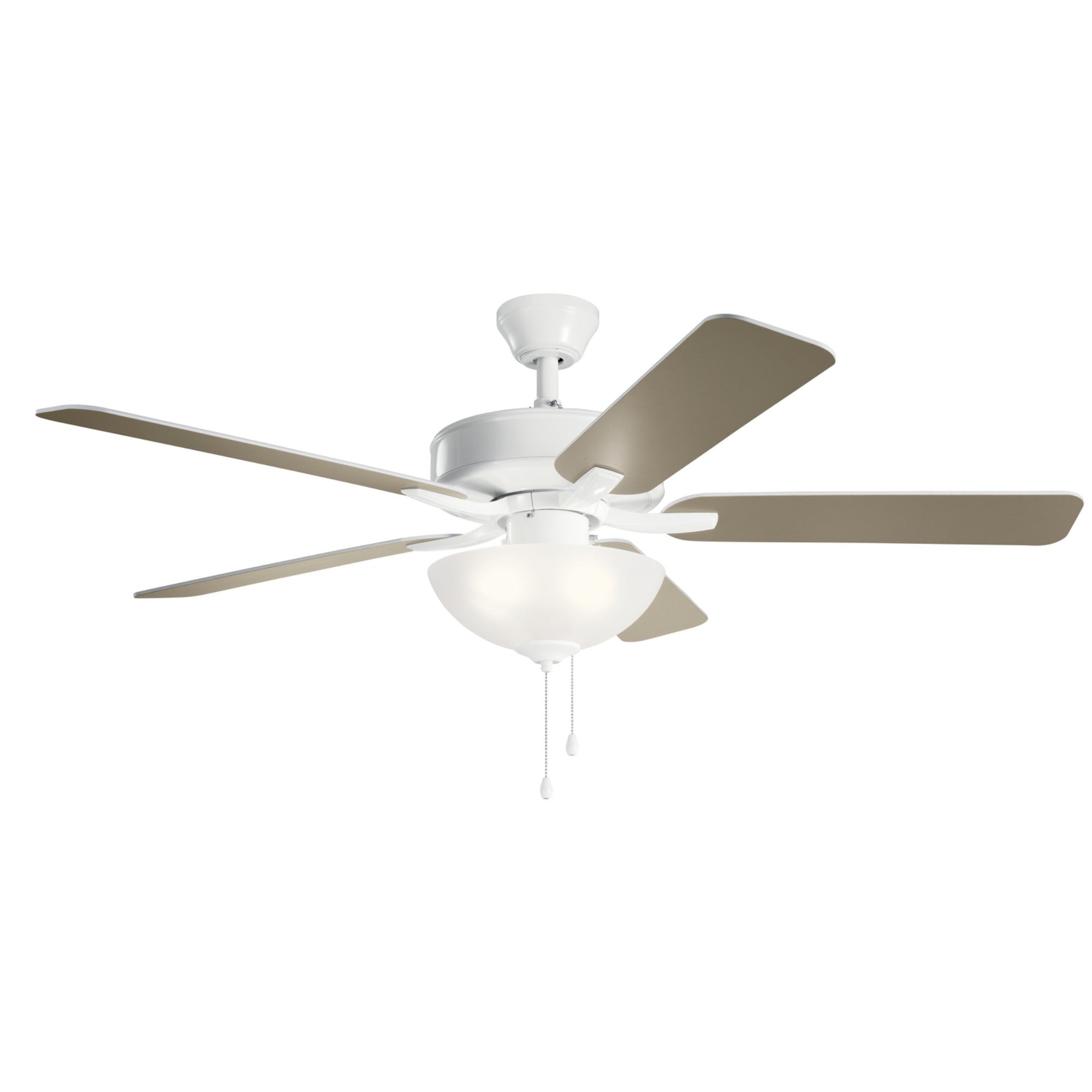 Basics Pro Select 52" Ceiling Fan with Light Kit - Bees Lighting