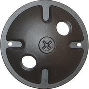 2 Light Die Cast Mounting Plate Dark Gray Finish - Bees Lighting