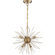 Cirrus Chandelier, Glass Rods - Bees Lighting