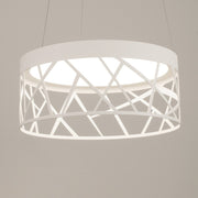 Boon 20" LED Pendant, White Finish - Bees Lighting