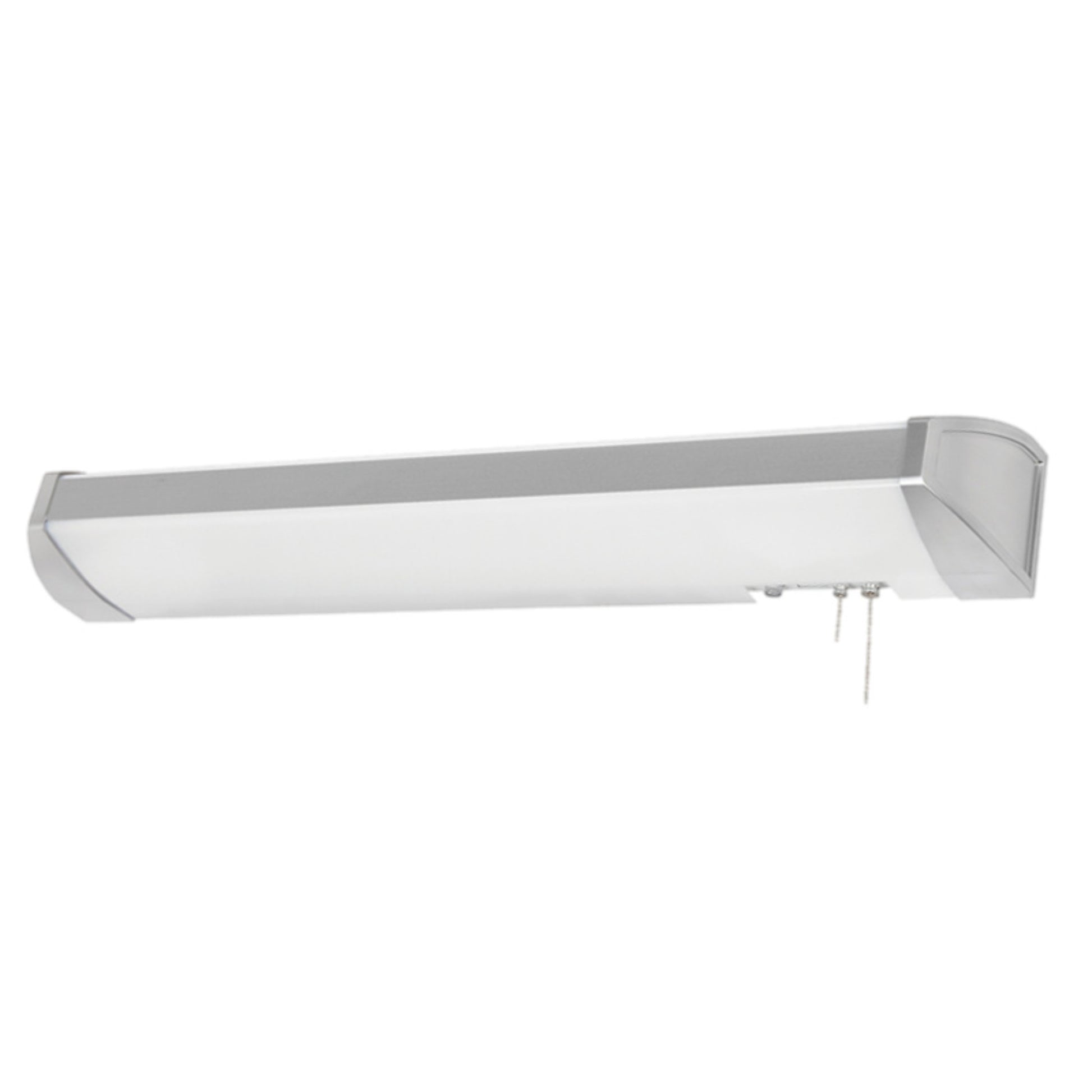 Ideal 52" 3-Light Overbed Wall Light, Brushed Nickel Finish - Bees Lighting