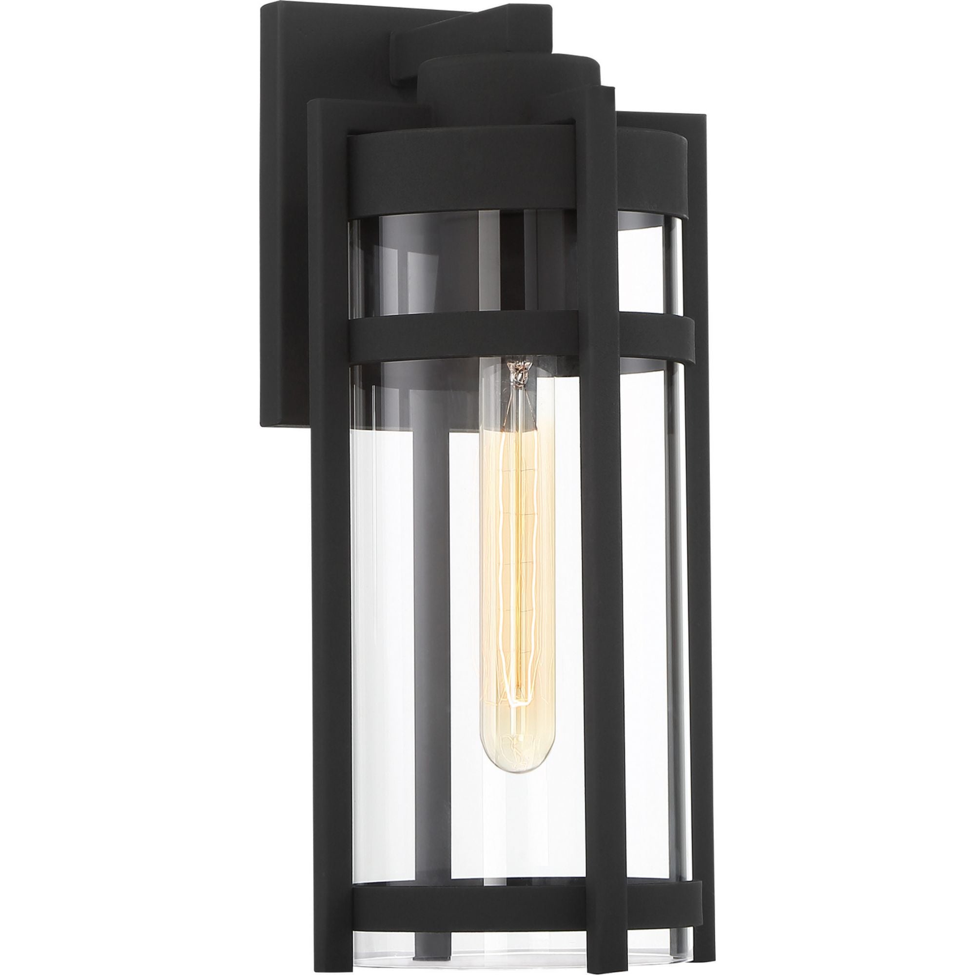 TofIno 15" Outdoor Wall Light, Black Finish - Bees Lighting