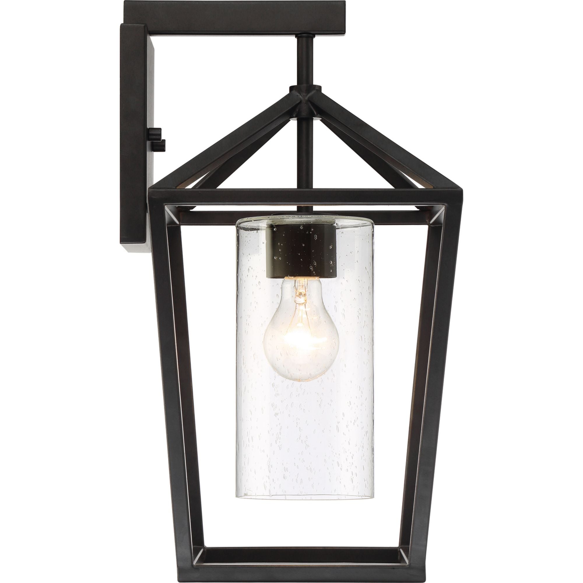 Hopewell 17" Outdoor Wall Light, Black Finish - Bees Lighting