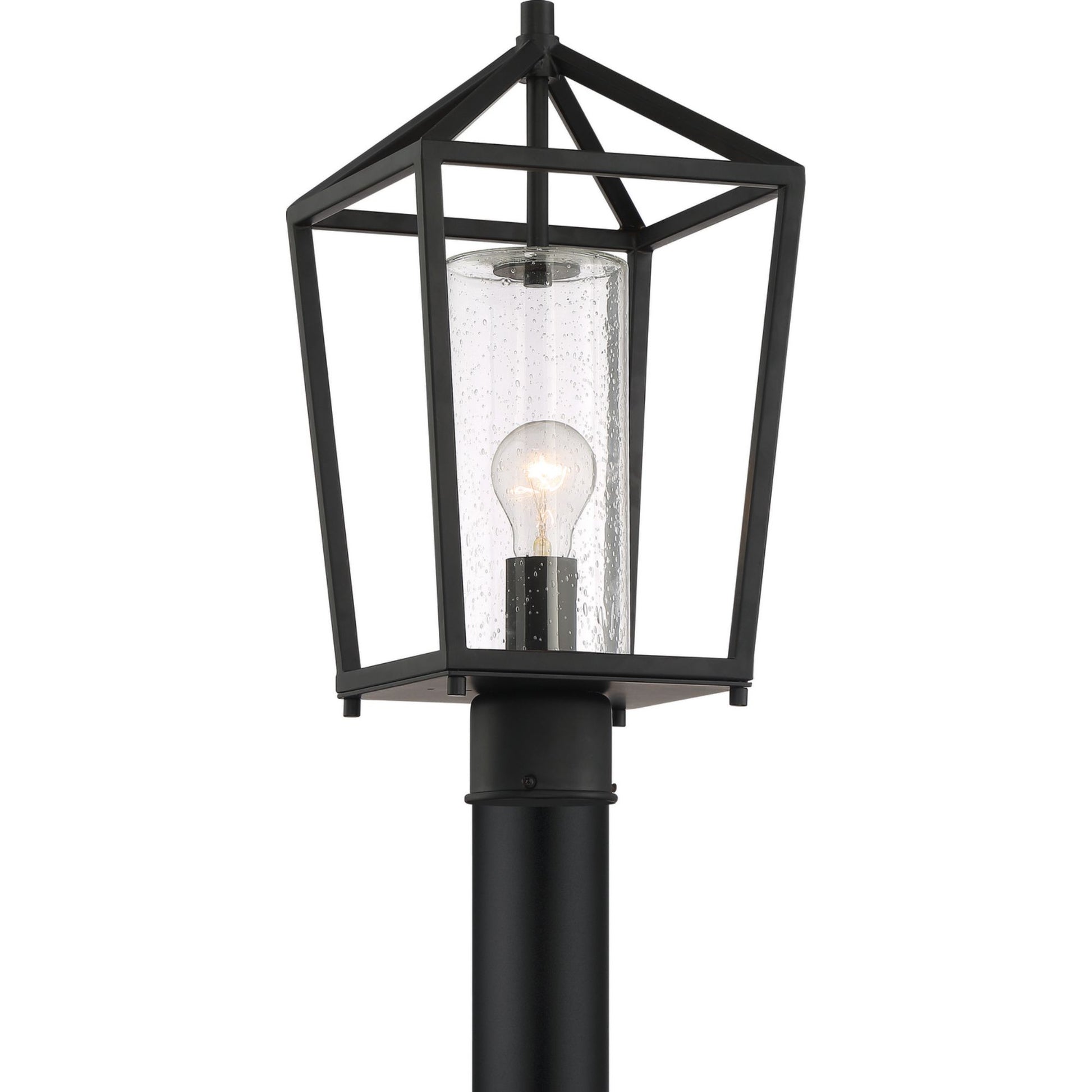 Hopewell 18" Lantern Head, Black Finish - Bees Lighting