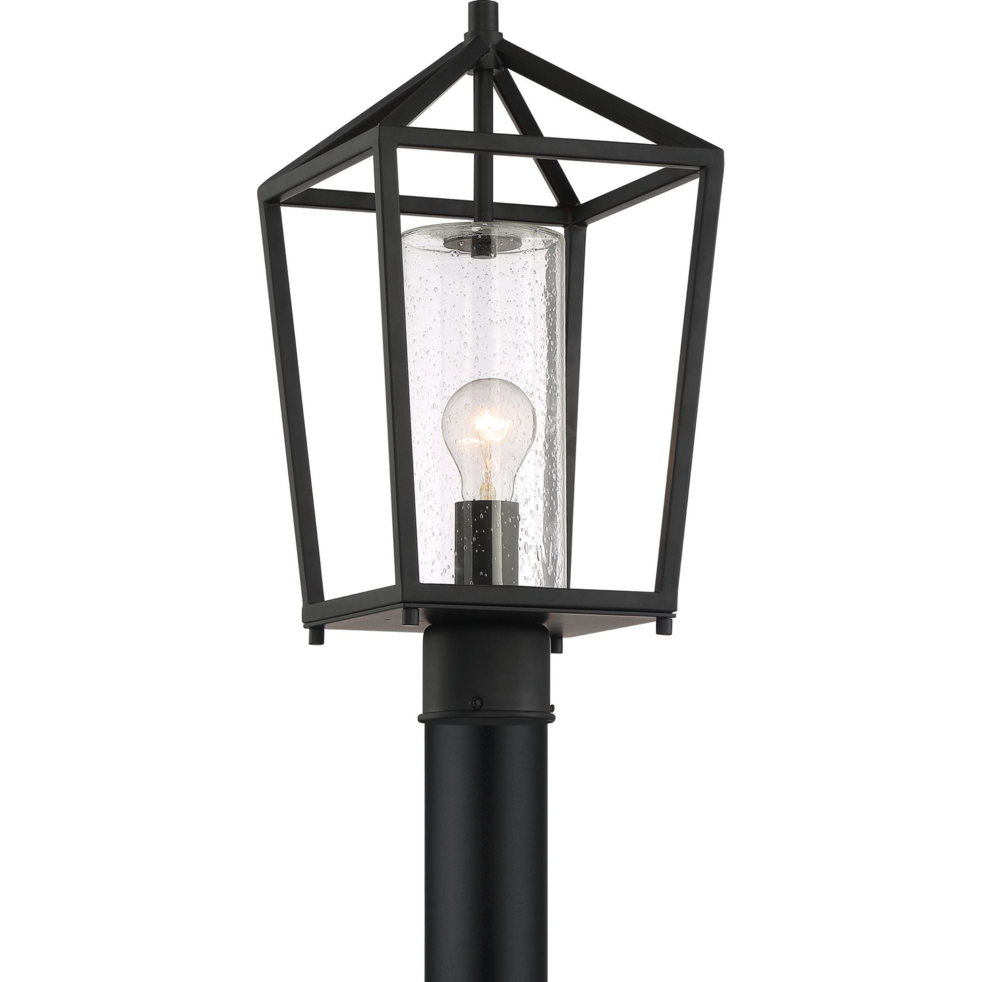 Hopewell 18" Lantern Head, Black Finish - Bees Lighting