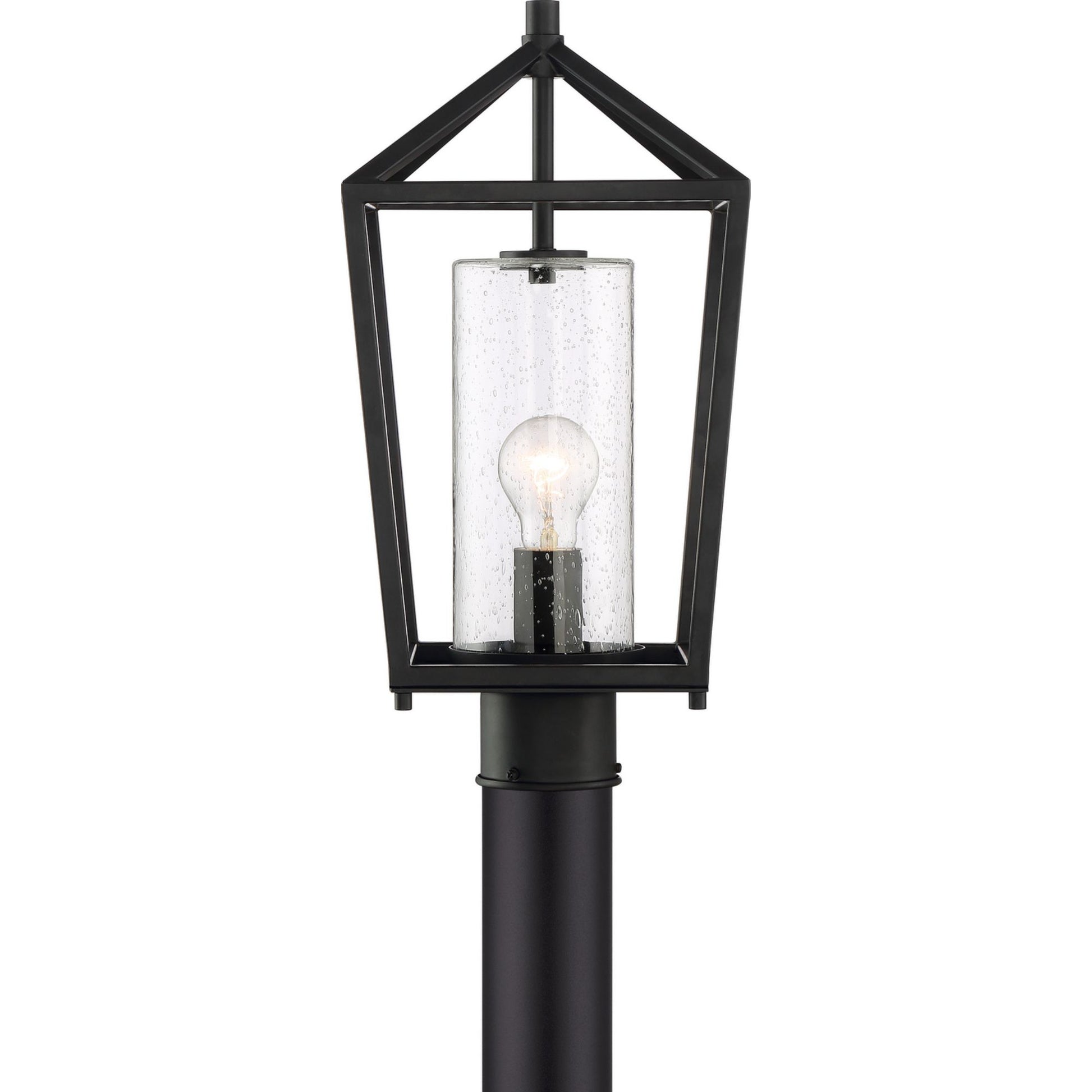 Hopewell 18" Lantern Head, Black Finish - Bees Lighting