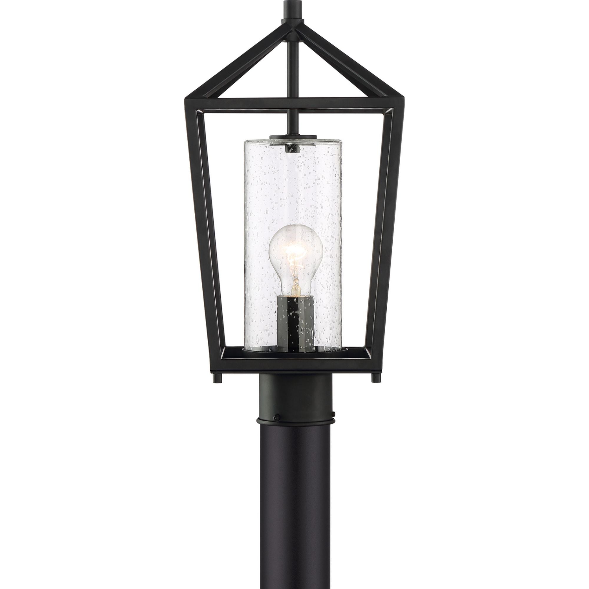 Hopewell 18" Lantern Head, Black Finish - Bees Lighting